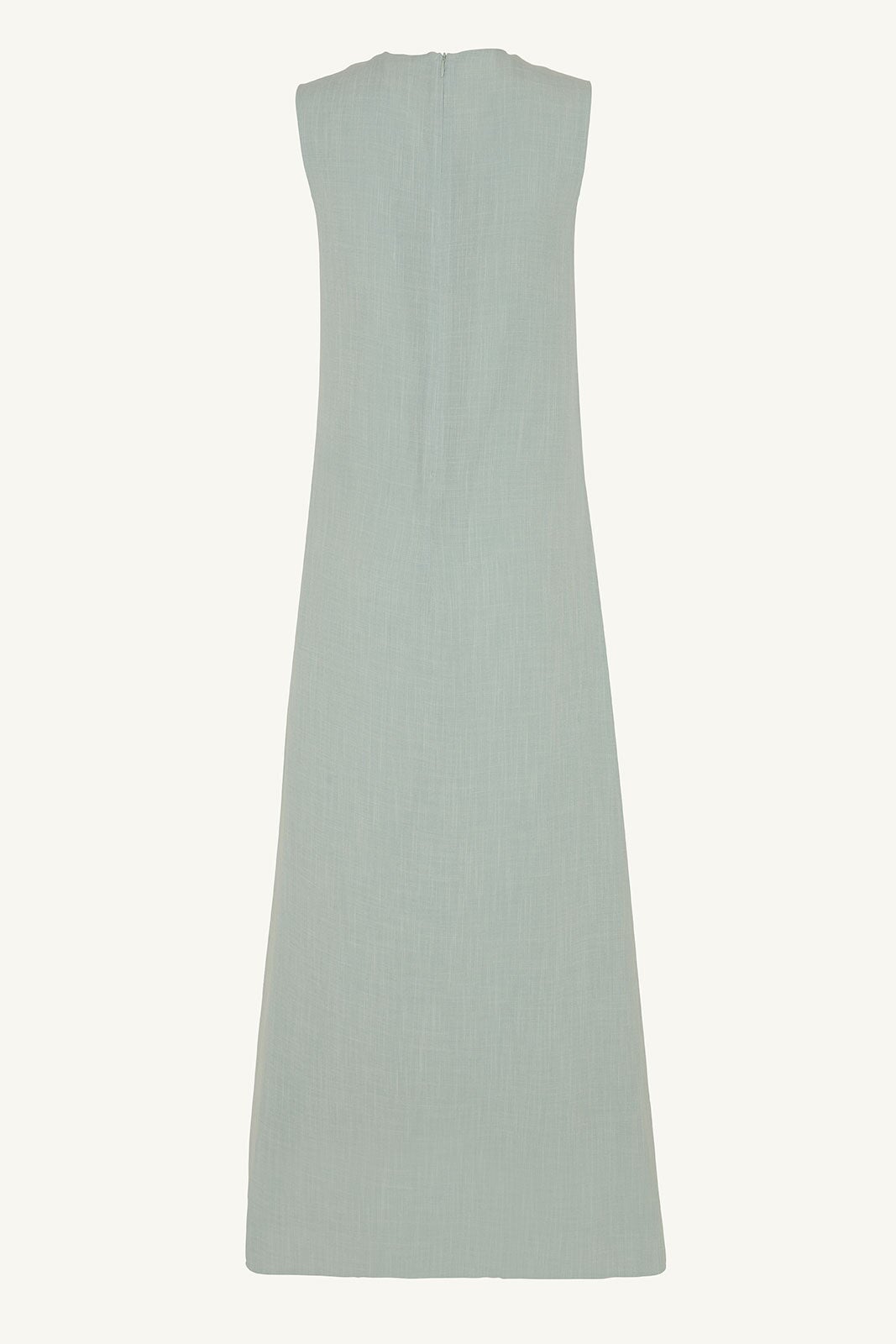 Azka Sleeveless Linen Maxi Dress - Cucumber Clothing Veiled Collection 