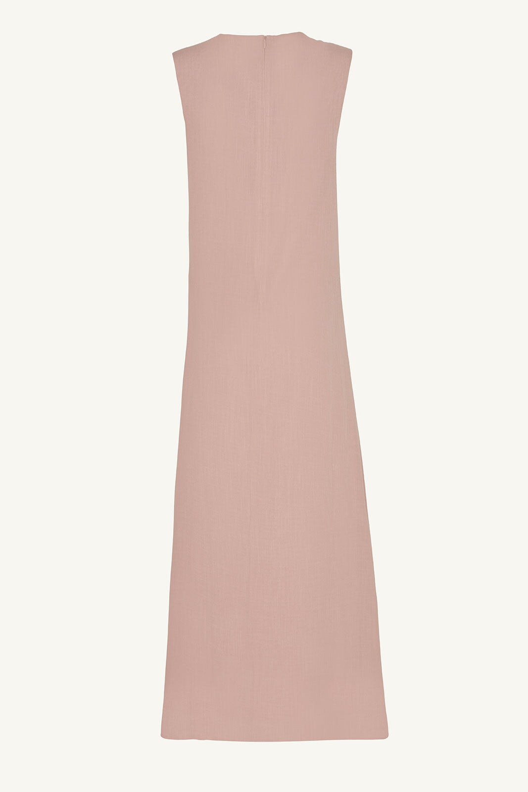 Azka Sleeveless Linen Maxi Dress - Dusty Pink Clothing saigonodysseyhotel 