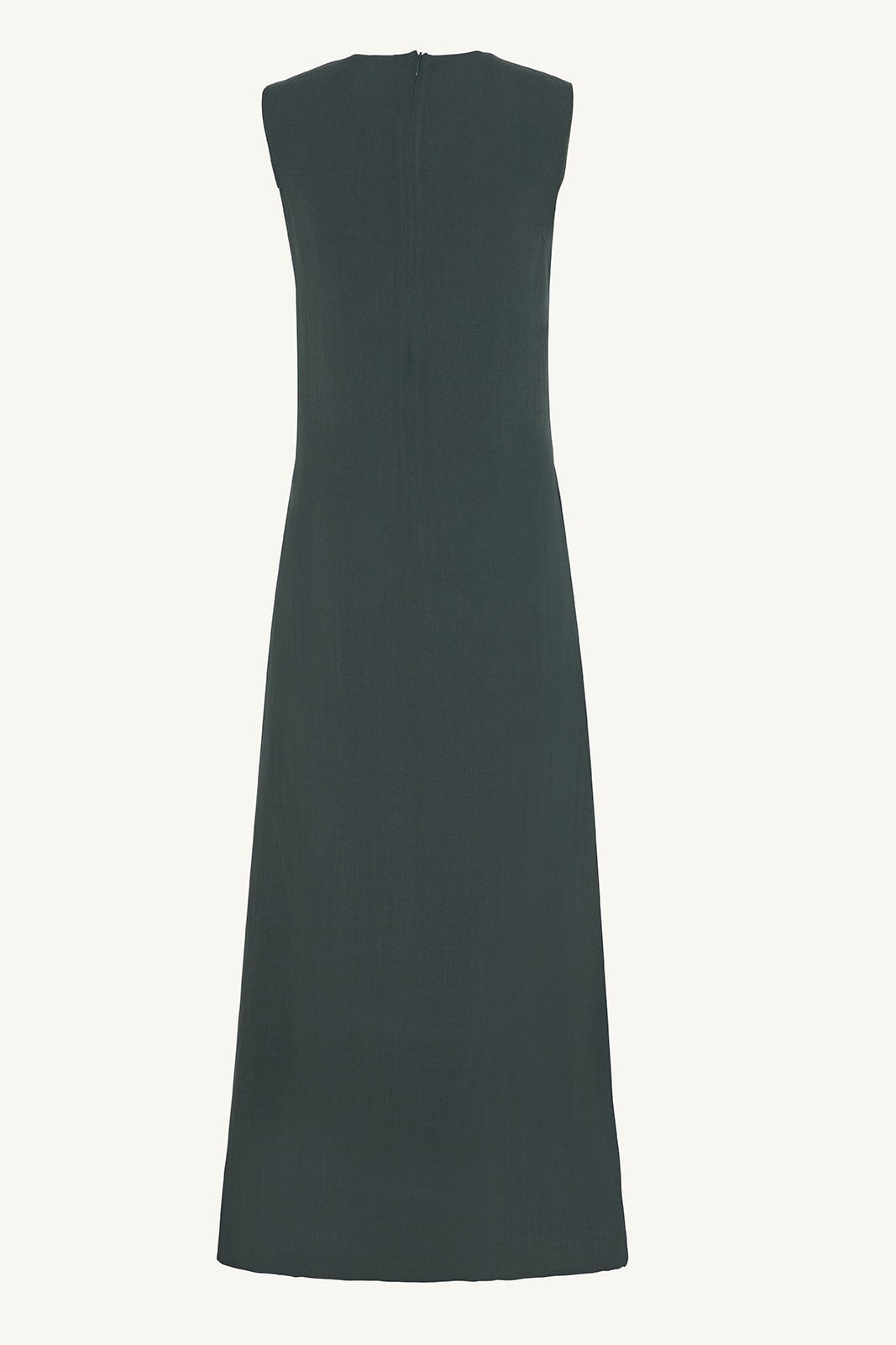Azka Sleeveless Linen Maxi Dress - Teal Clothing epschoolboard 
