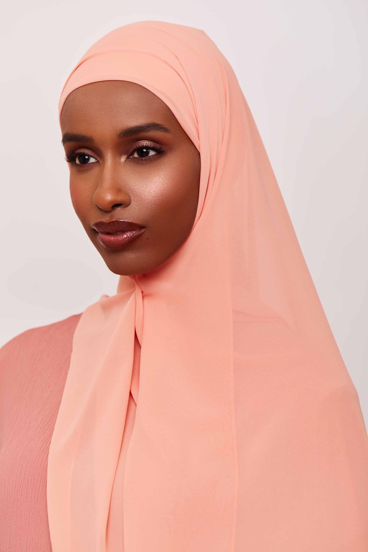 Chiffon LITE Hijab - Canyon Sunset Accessories saigonodysseyhotel 