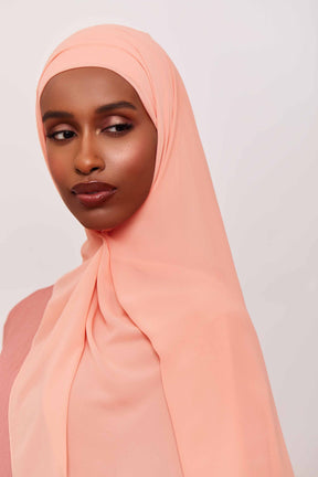 Chiffon LITE Hijab - Canyon Sunset Accessories epschoolboard 