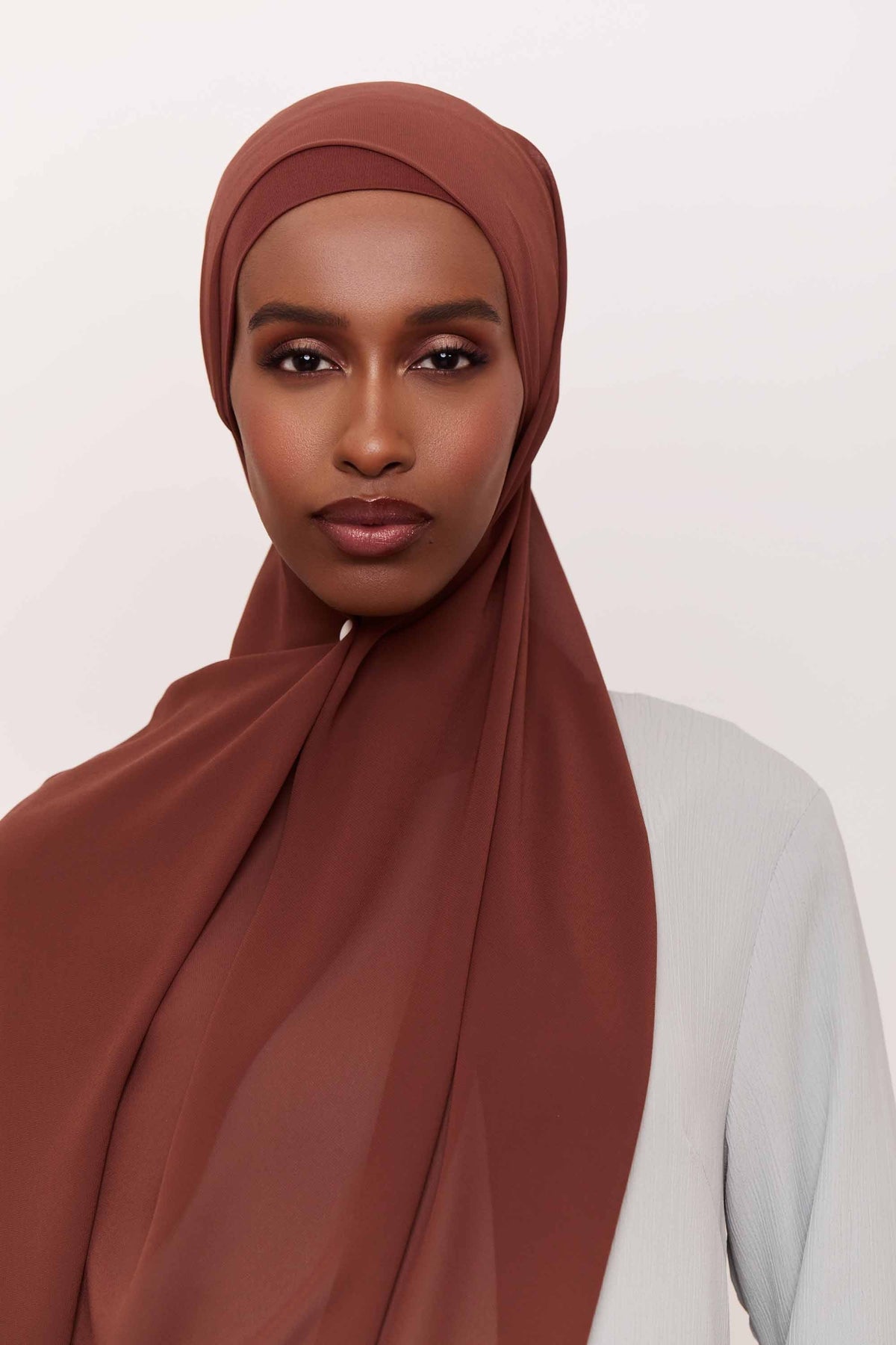 Chiffon LITE Hijab - Chocolate Fondant Accessories saigonodysseyhotel 