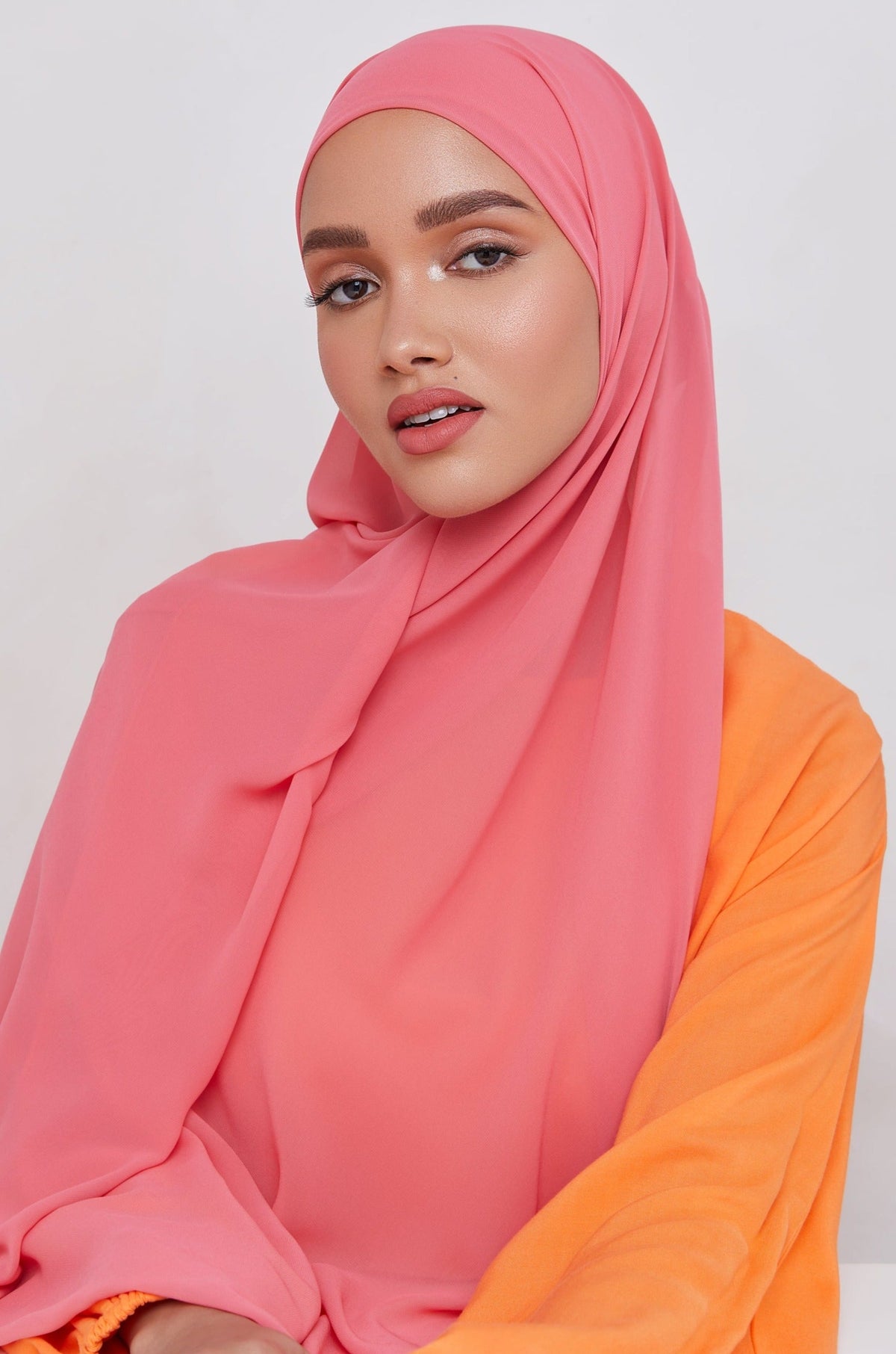 Chiffon LITE Hijab - Desert Rose saigonodysseyhotel 