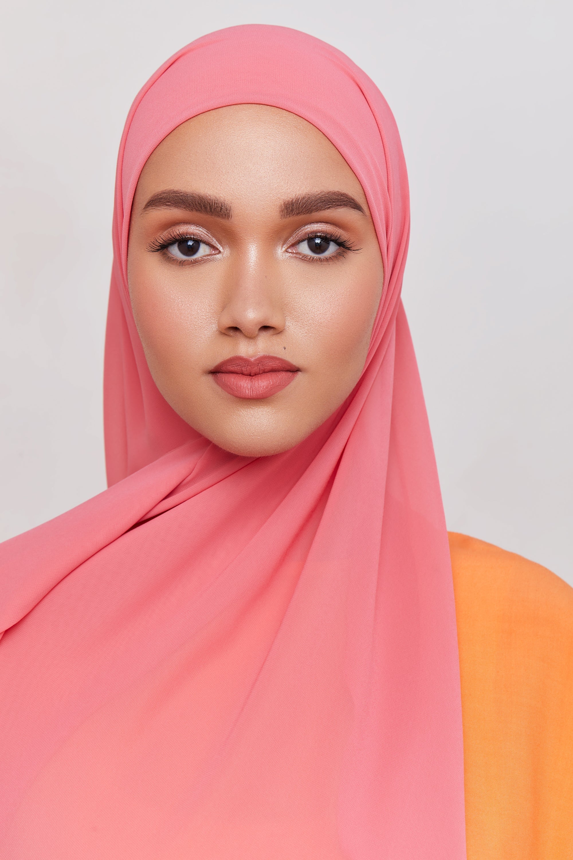Chiffon LITE Hijab - Desert Rose Veiled 