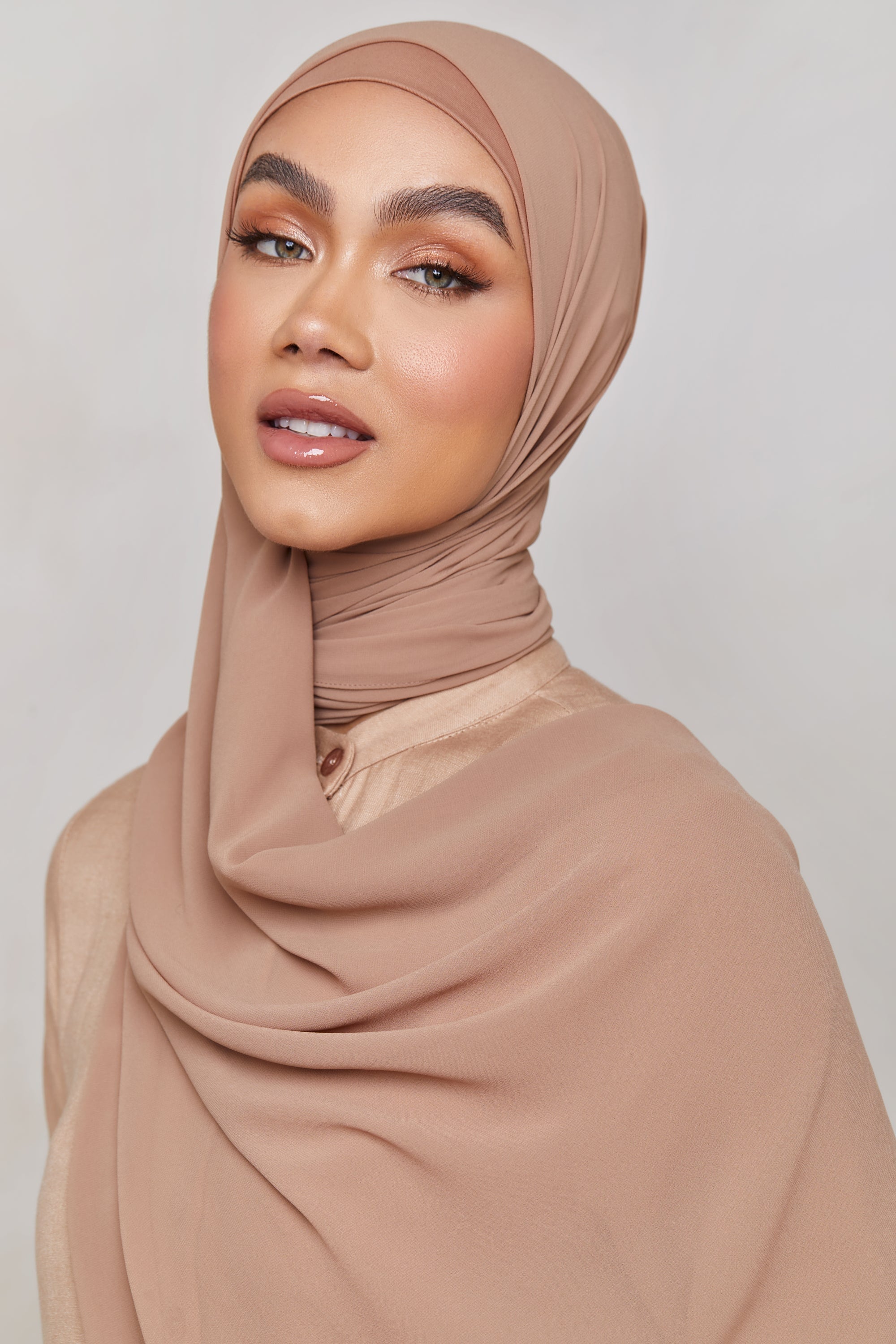 Chiffon LITE Hijab - Ginger Snap Veiled