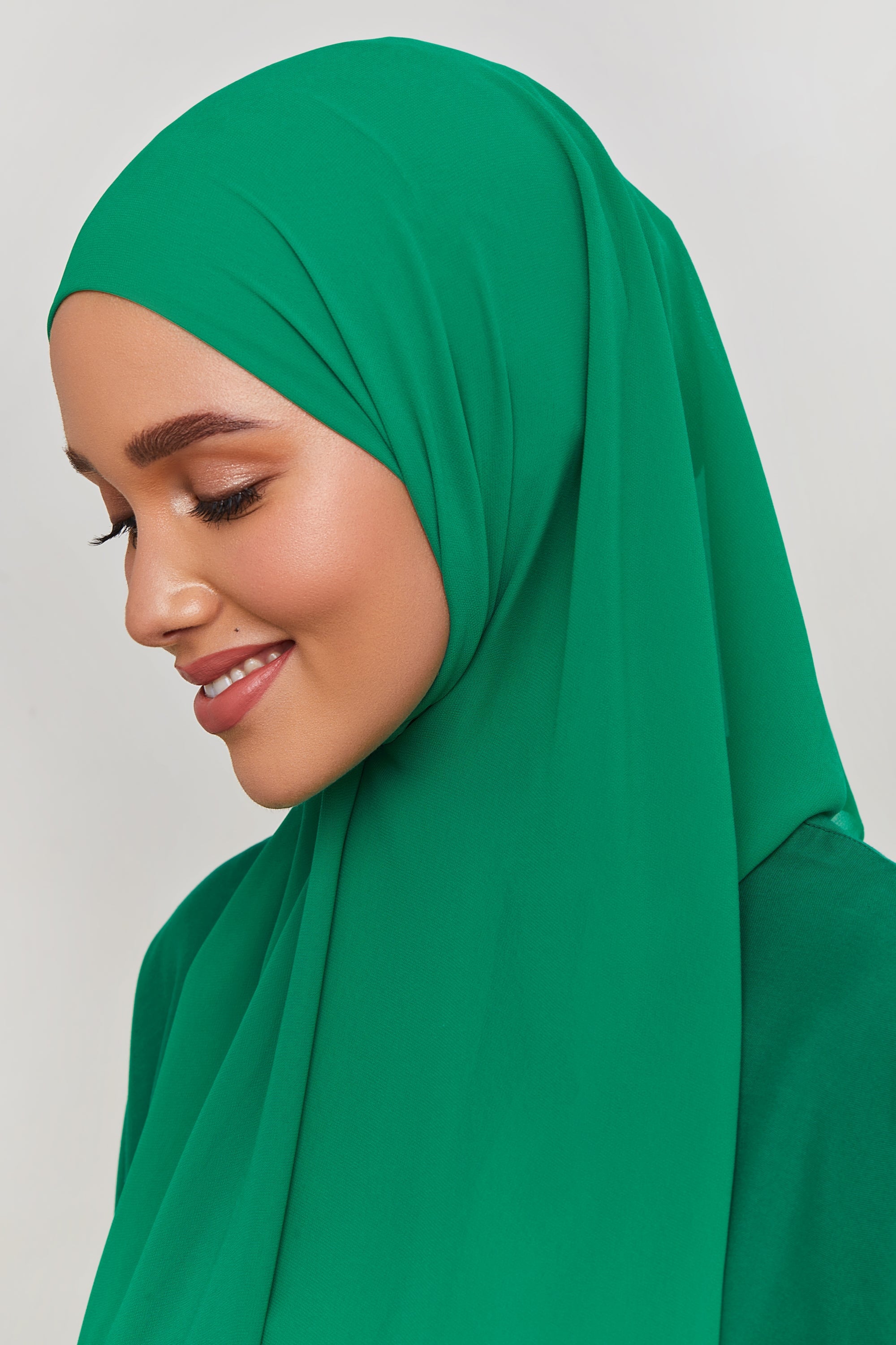 Chiffon LITE Hijab - Jade Veiled