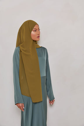 Chiffon LITE Hijab - Moss epschoolboard 