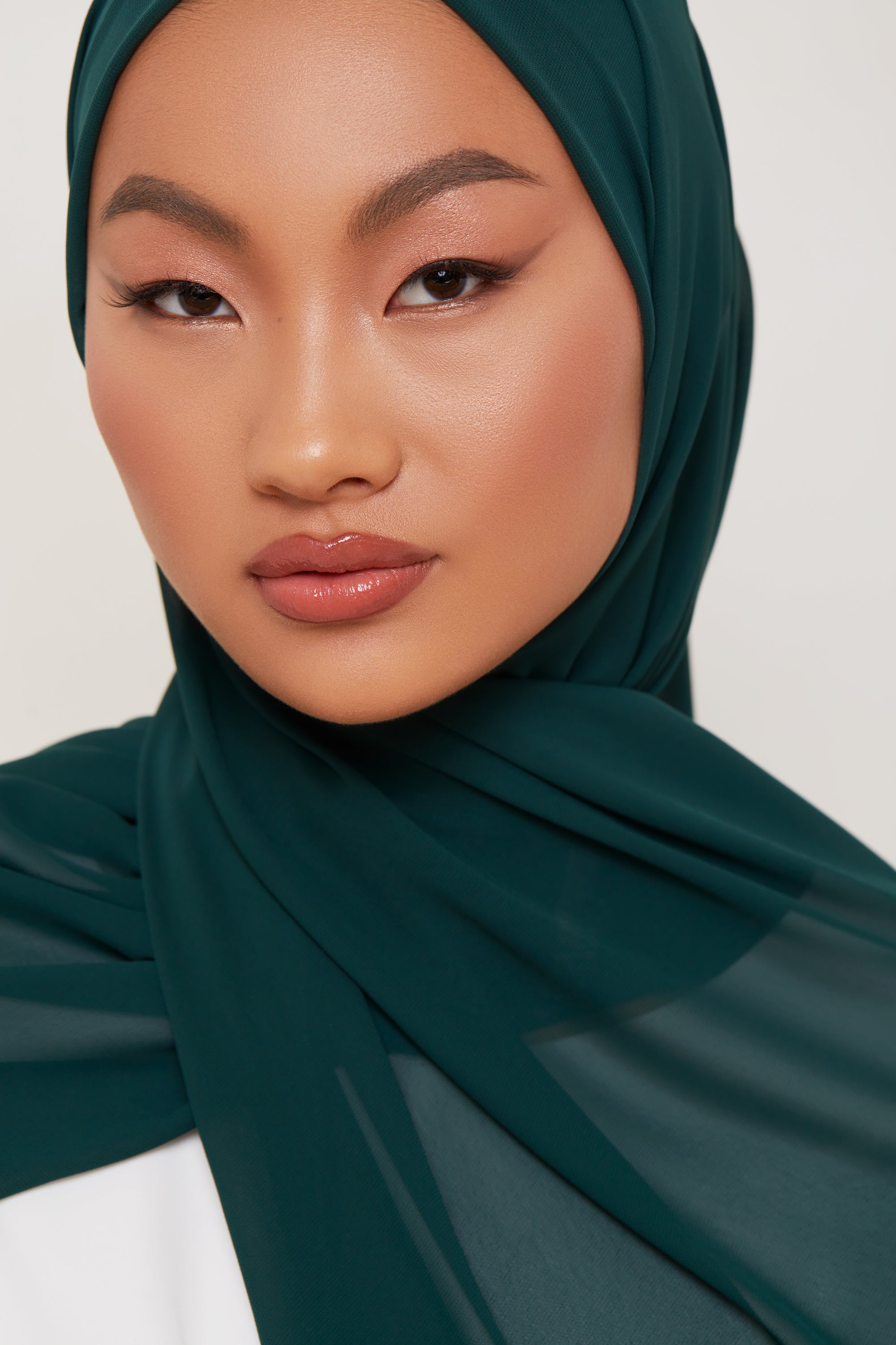 Chiffon LITE Hijab - Tropical Forest Veiled Collection