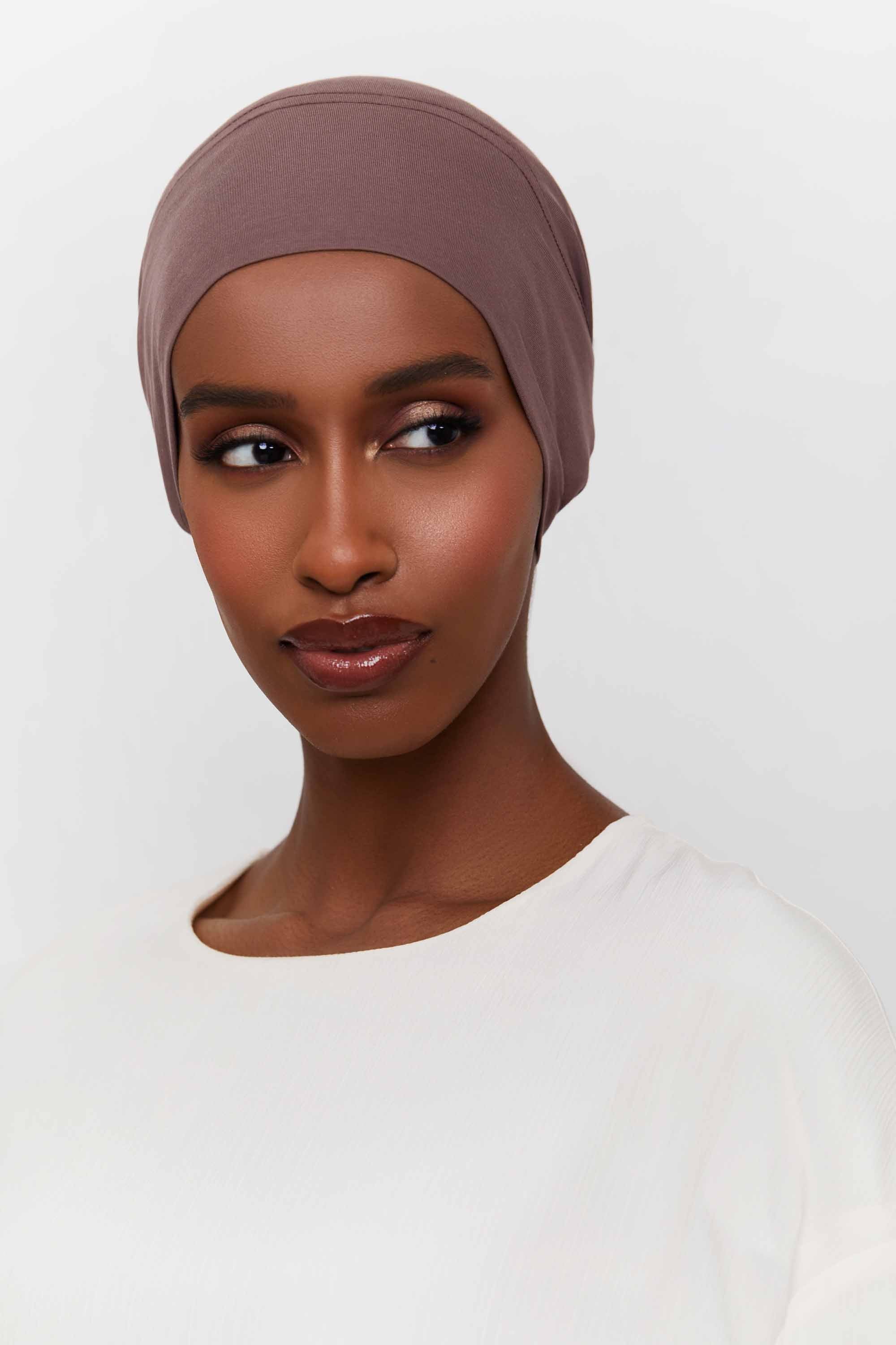 Cotton Undercap - Dark Taupe Extra Small Accessories Veiled Collection
