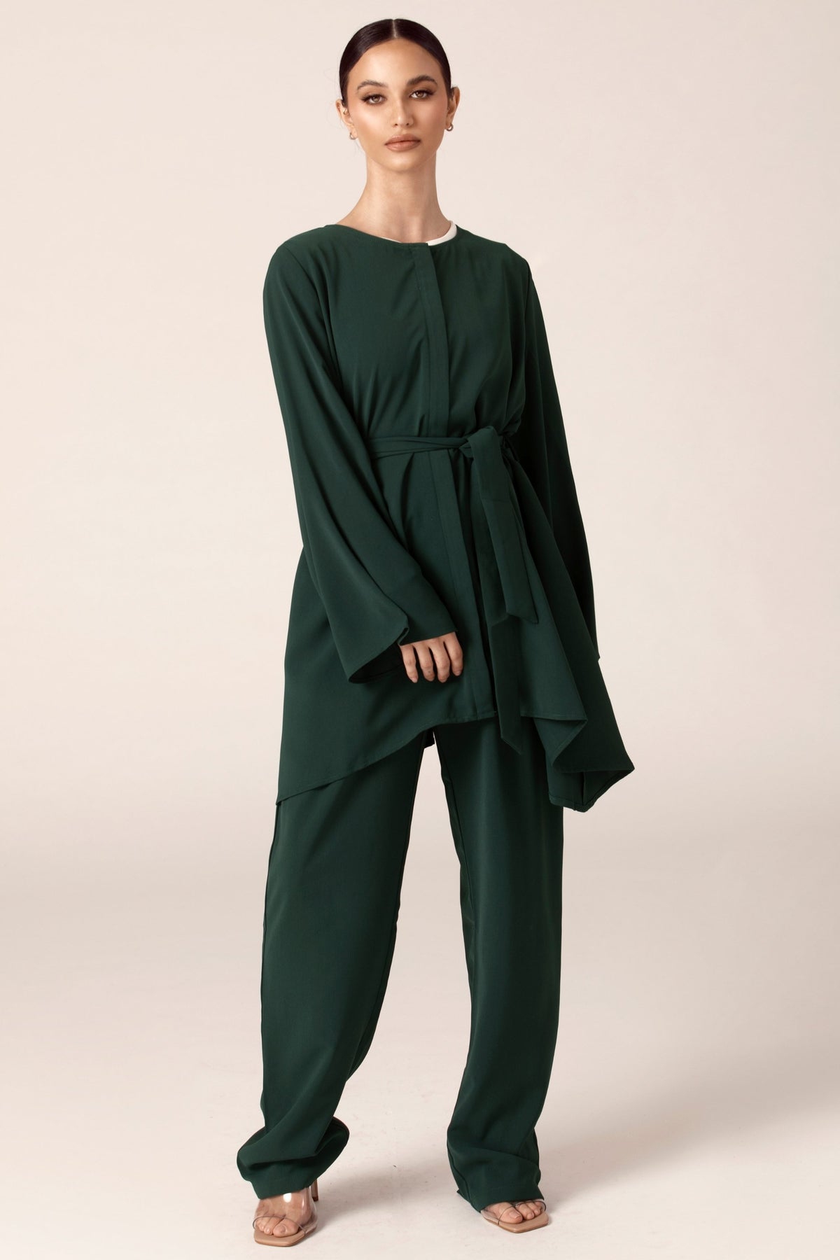 Emerald Top & Pants Matching Set Clothing saigonodysseyhotel 