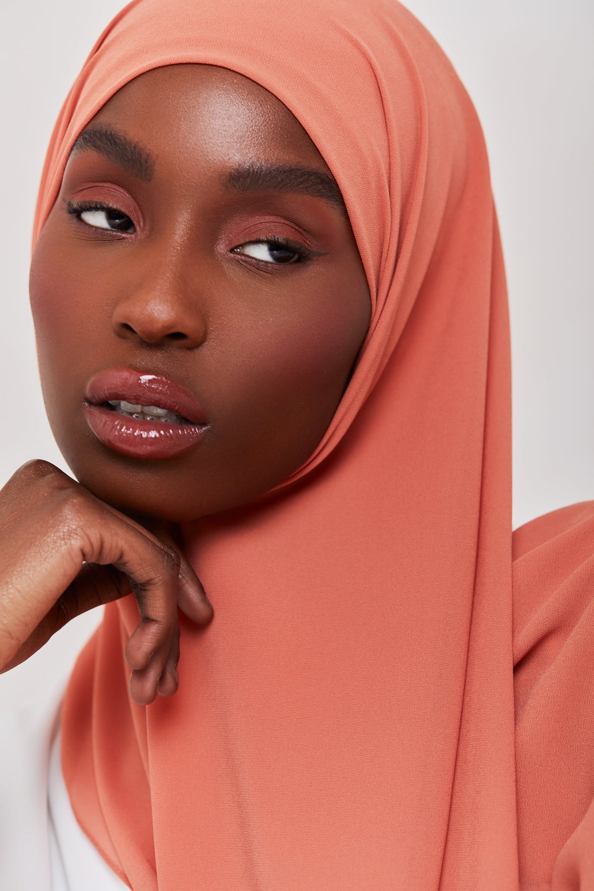 Essential Chiffon Hijab - Clay Scarves & Shawls epschoolboard 
