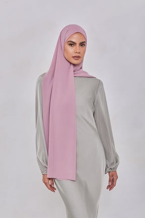 Essential Chiffon Hijab - Dusty Mauve Scarves & Shawls epschoolboard 