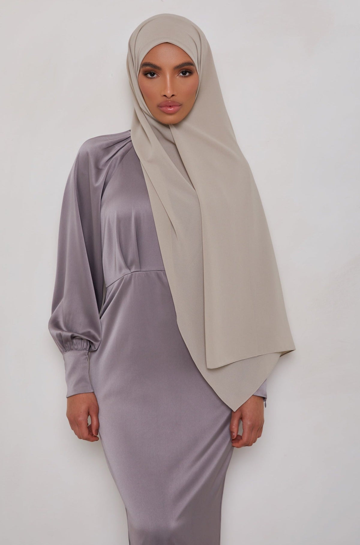 Essential Chiffon Hijab - Fossil Scarves & Shawls saigonodysseyhotel 