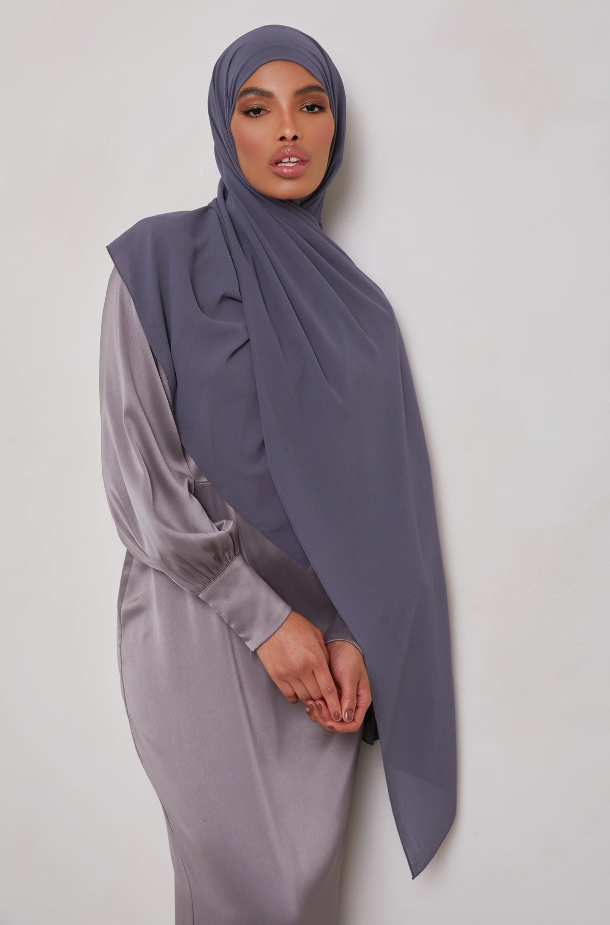 Essential Chiffon Hijab - Kohl Scarves & Shawls epschoolboard 