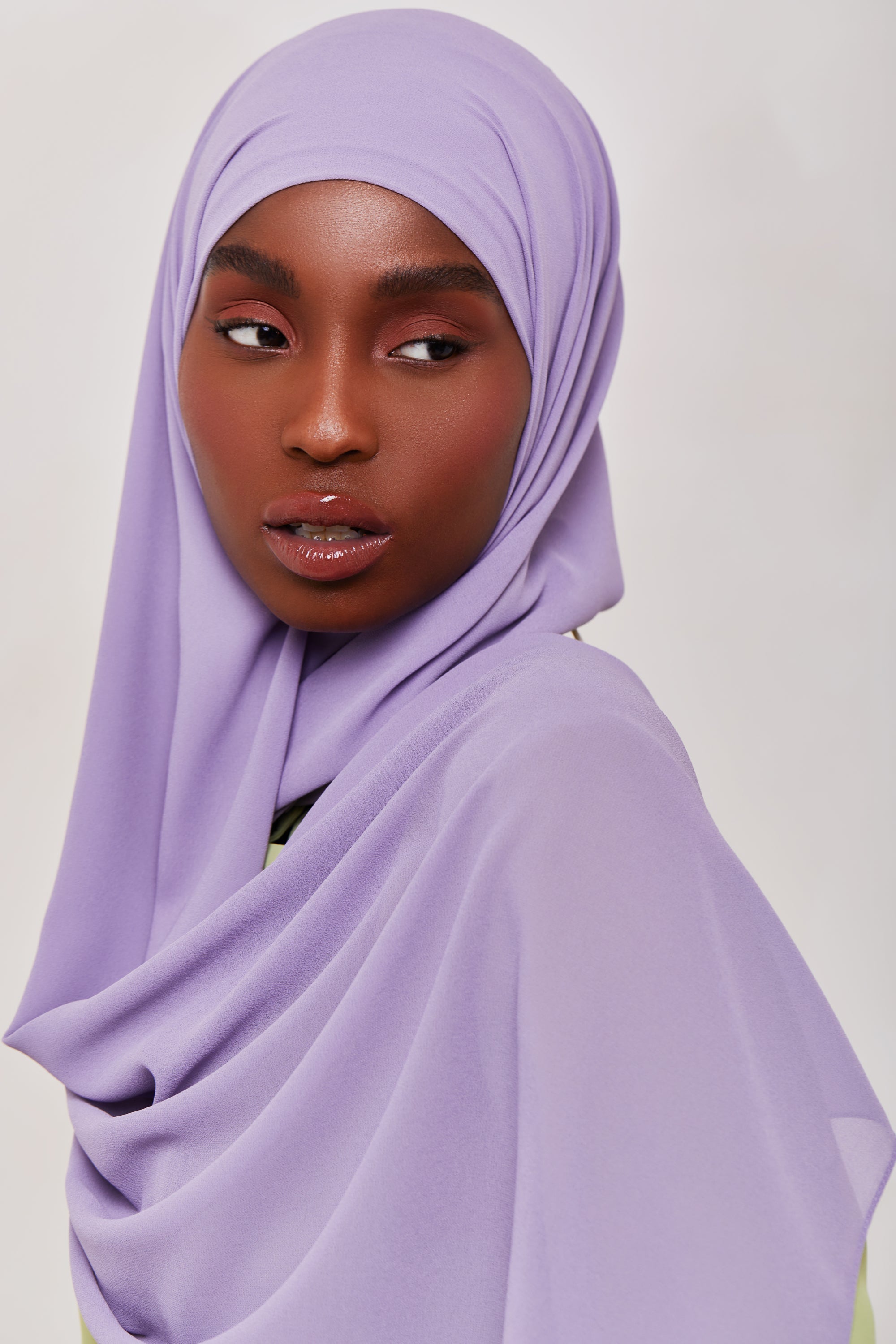 Essential Chiffon Hijab - Lavender Veiled Collection