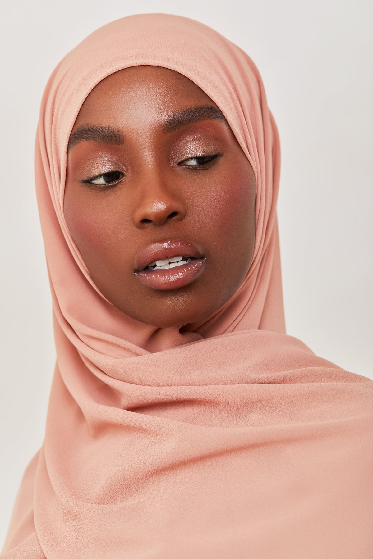 Essential Chiffon Hijab - Rose Taupe Scarves & Shawls saigonodysseyhotel 