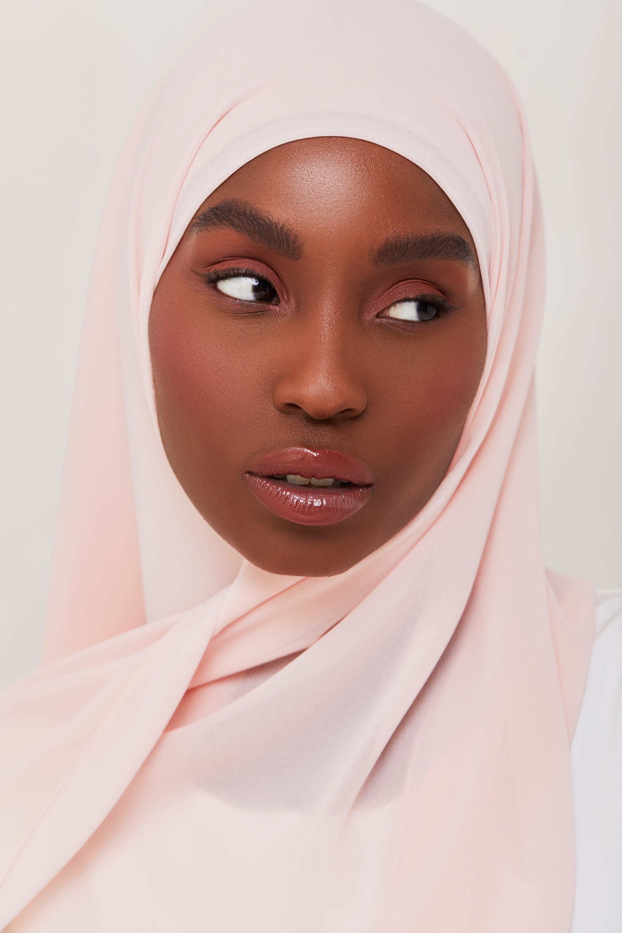 Essential Chiffon Hijab - Rosewater Scarves & Shawls epschoolboard 