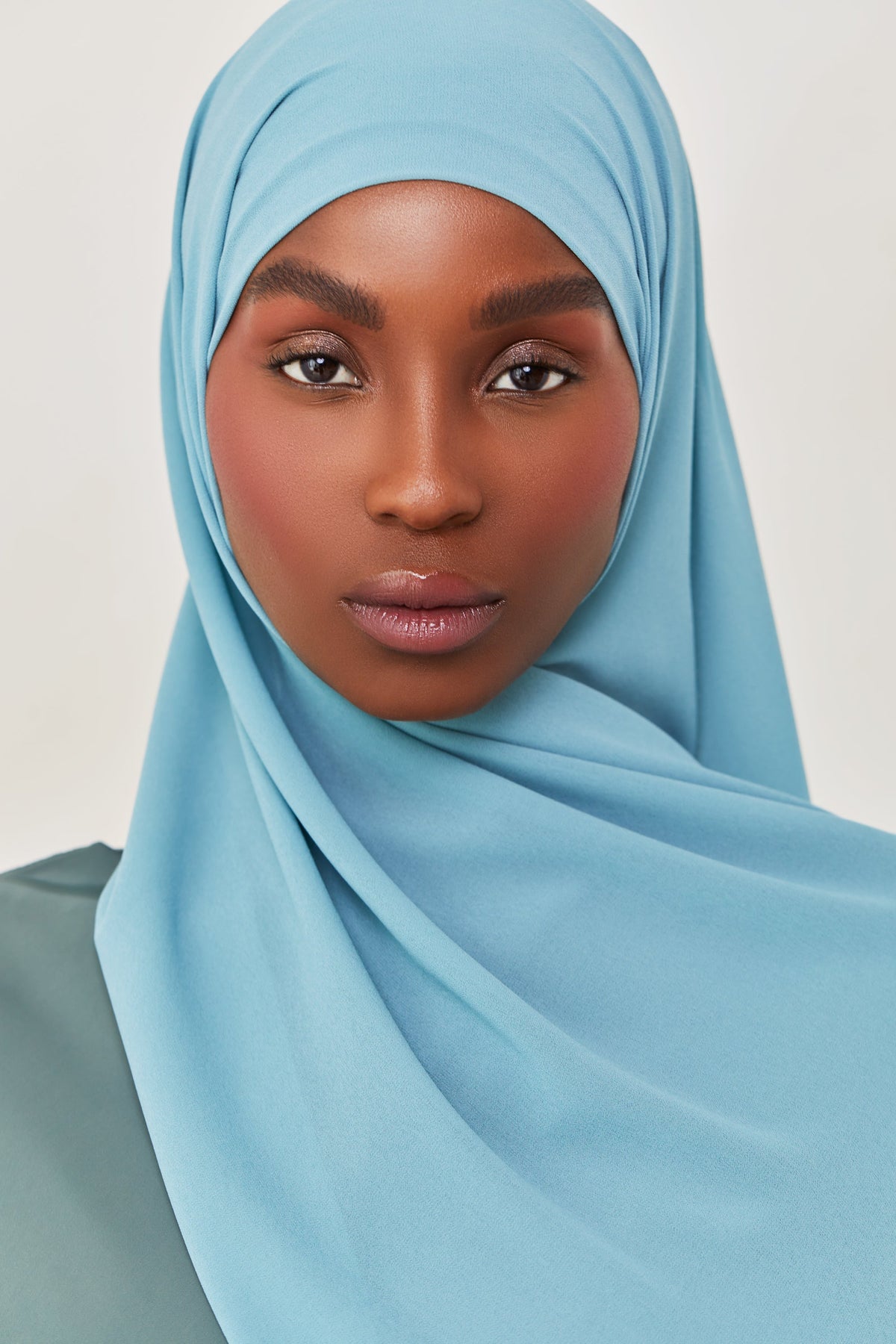 Essential Chiffon Hijab - Seagreen Scarves & Shawls saigonodysseyhotel 
