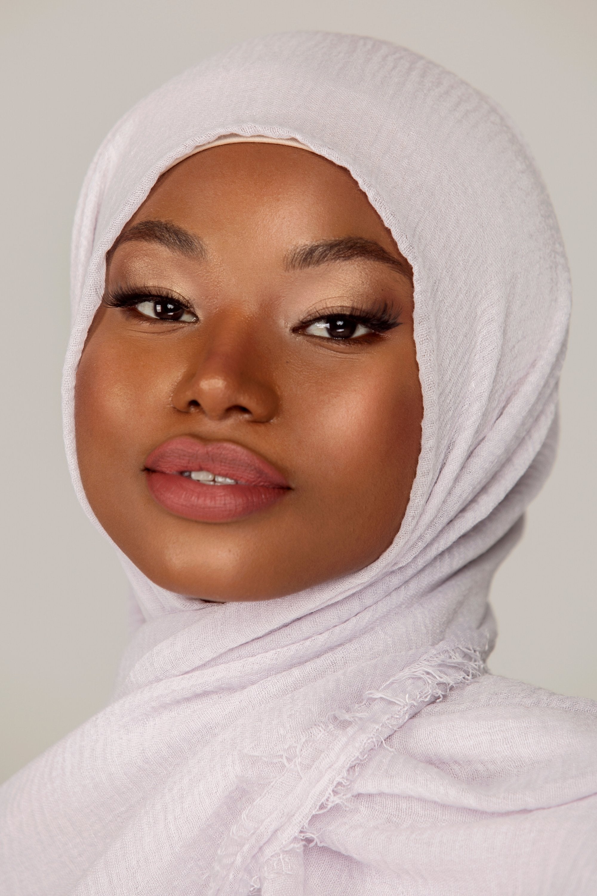 Everyday Crinkle Hijab - Pastel Lavender saigonodysseyhotel 