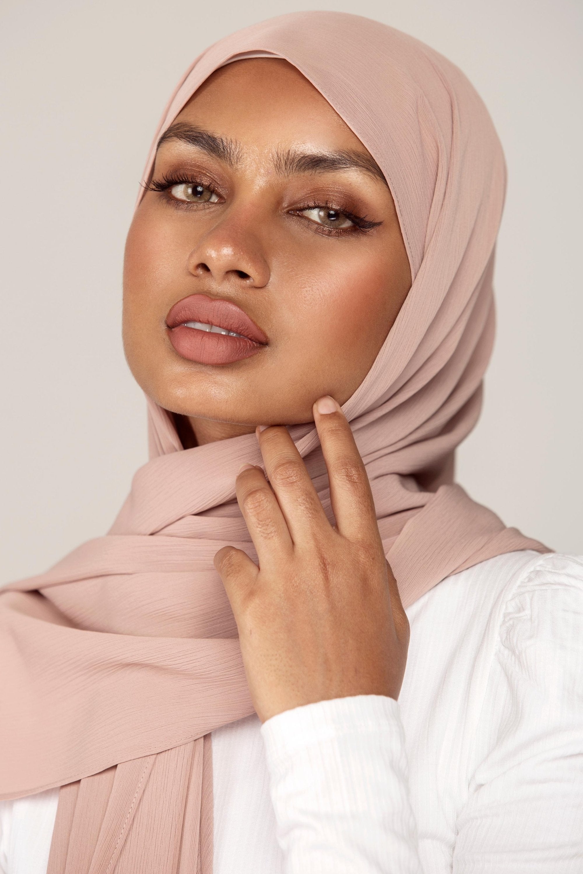 Georgette Crepe Hijab - Cedar Veiled Collection