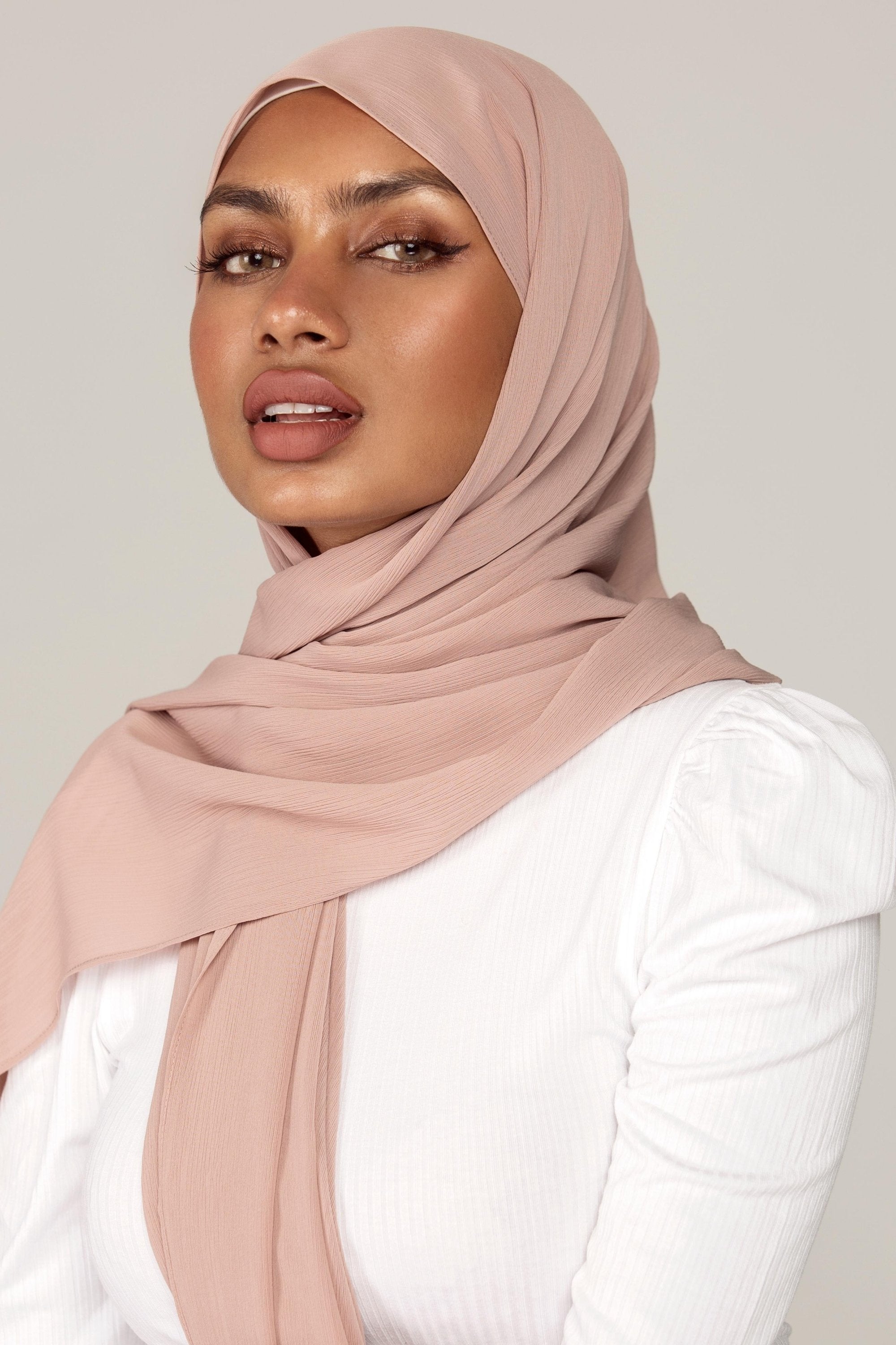 Georgette Crepe Hijab - Cedar Veiled Collection