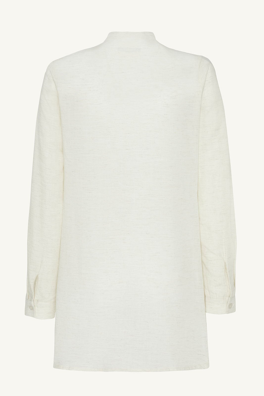 Lamia Cotton Linen Button Down Top - White Clothing epschoolboard 