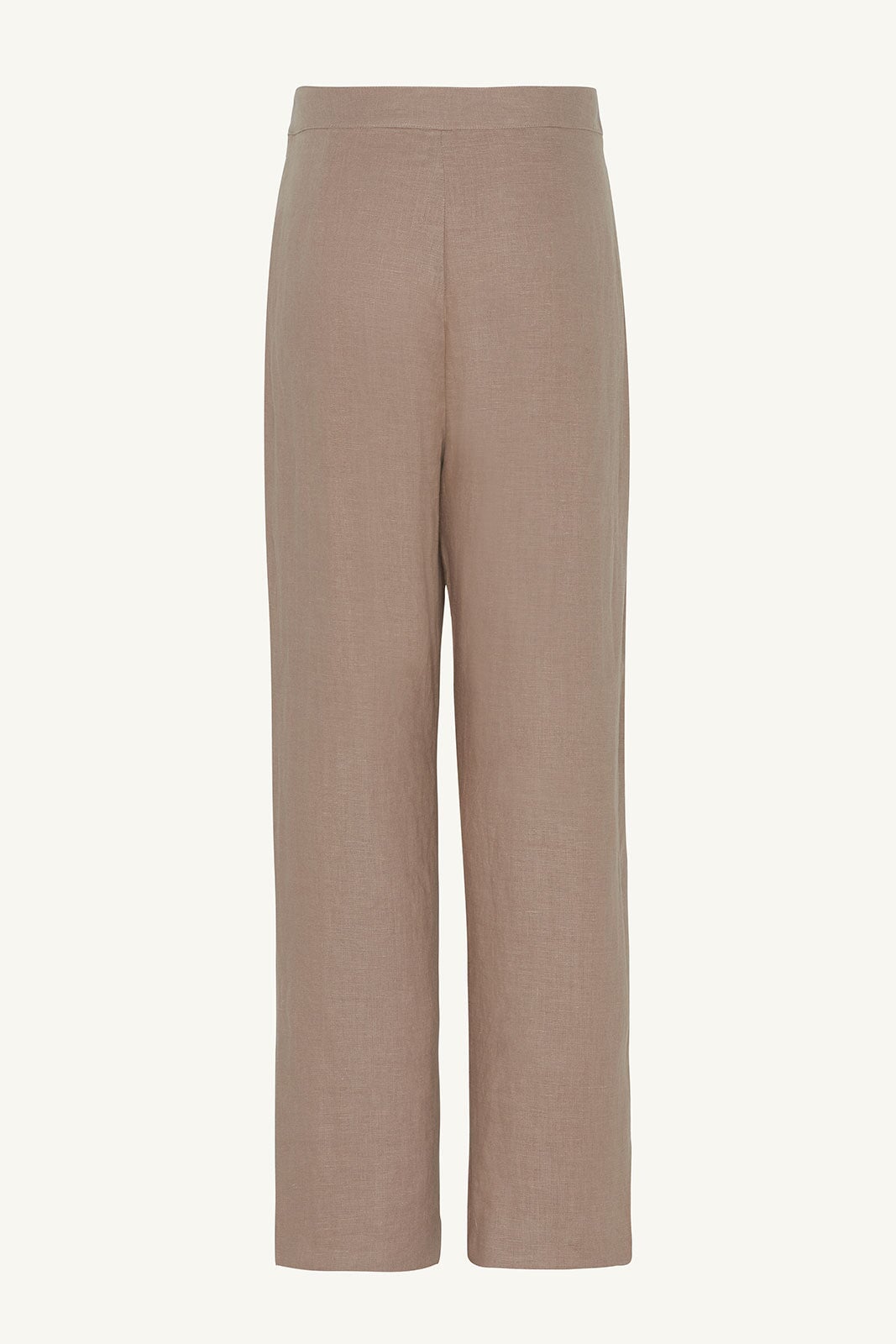 Linen Straight Leg Pants - Caffe Clothing epschoolboard 