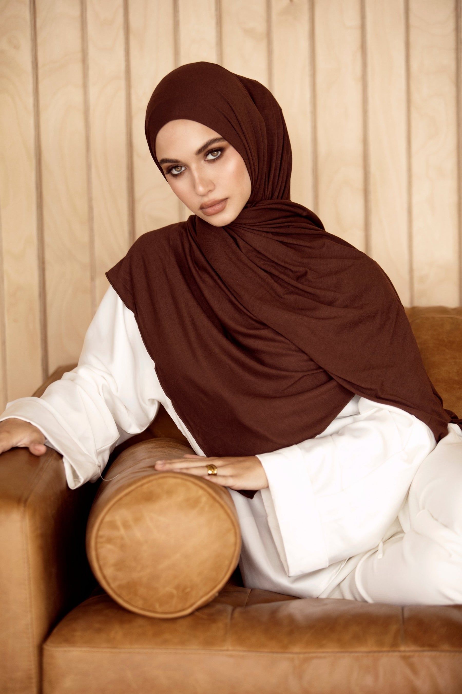 Luxury Jersey Hijab - Dark Chocolate epschoolboard 