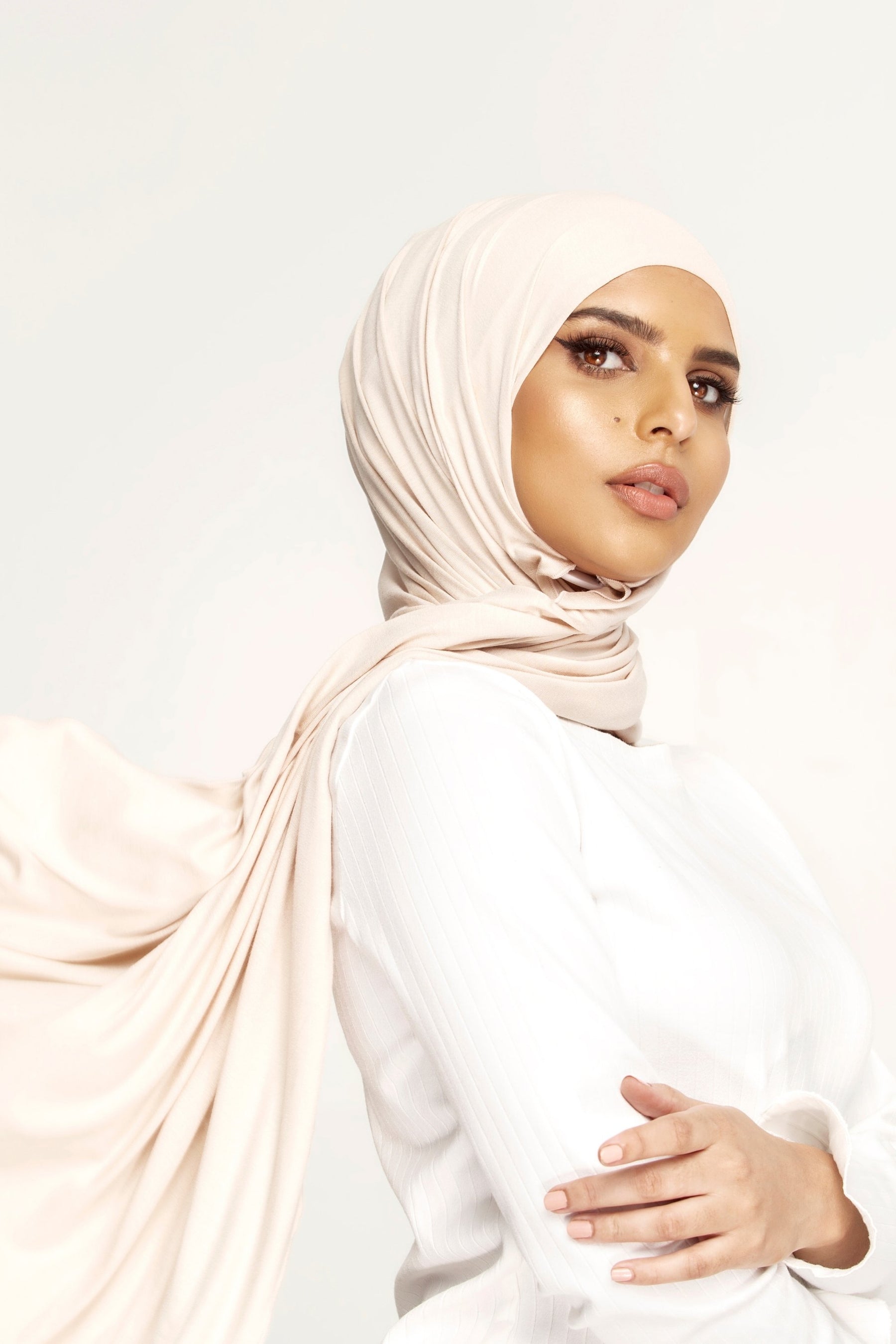 Luxury Jersey Hijab - Macchiato epschoolboard 