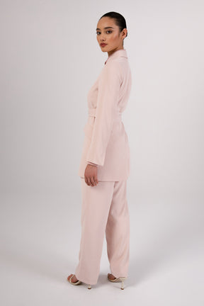 Maria High Rise Trousers - Pink Ivory epschoolboard 