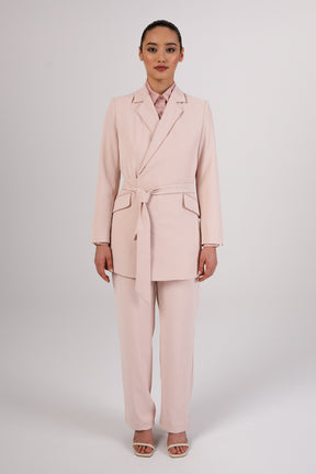 Maria High Rise Trousers - Pink Ivory epschoolboard 