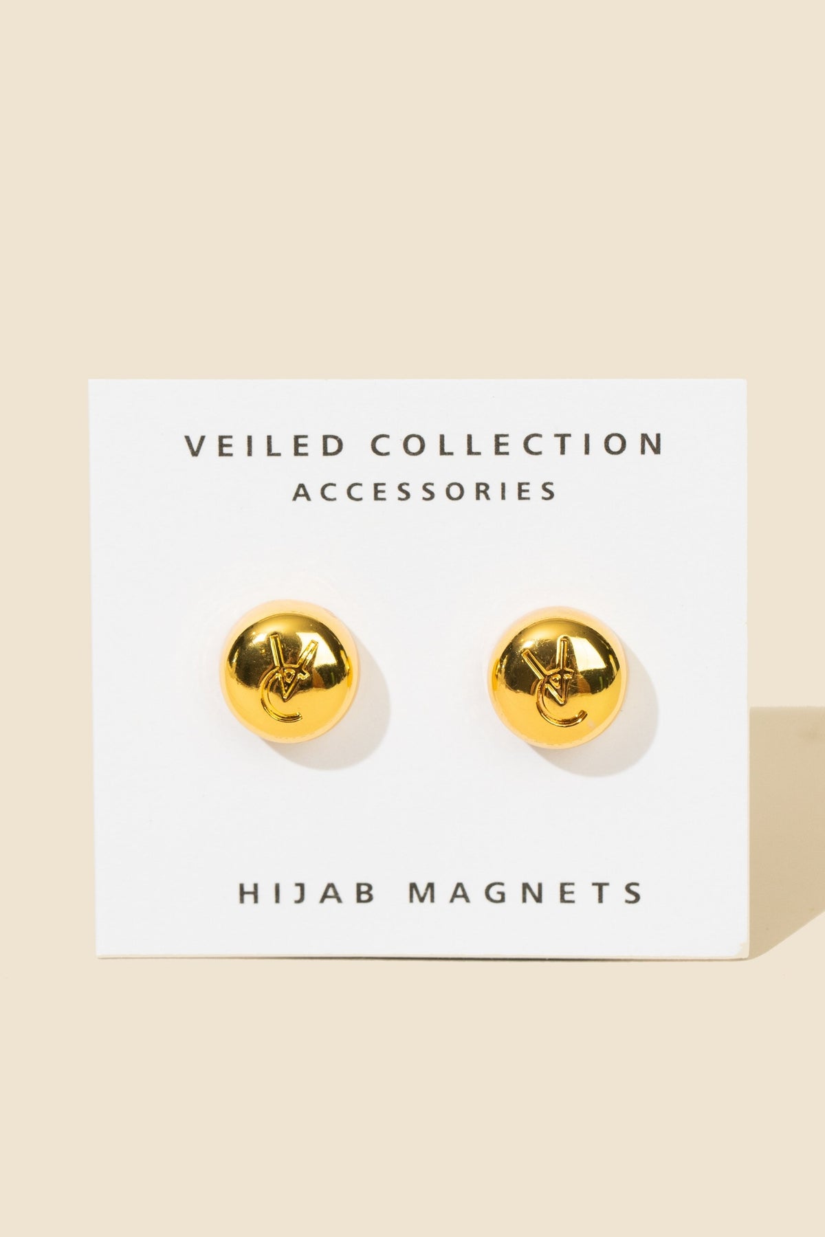 Premium Magnet Pins - Gold Metallic Hijab Pins saigonodysseyhotel 
