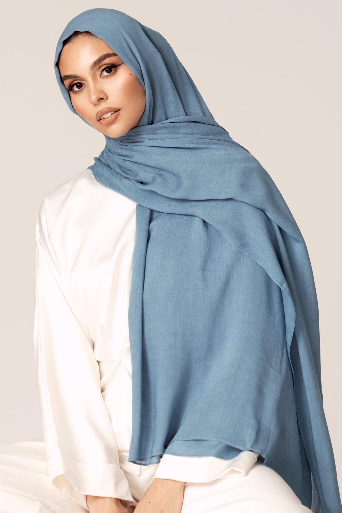 Premium Modal Hijab - Blue Lustre epschoolboard 