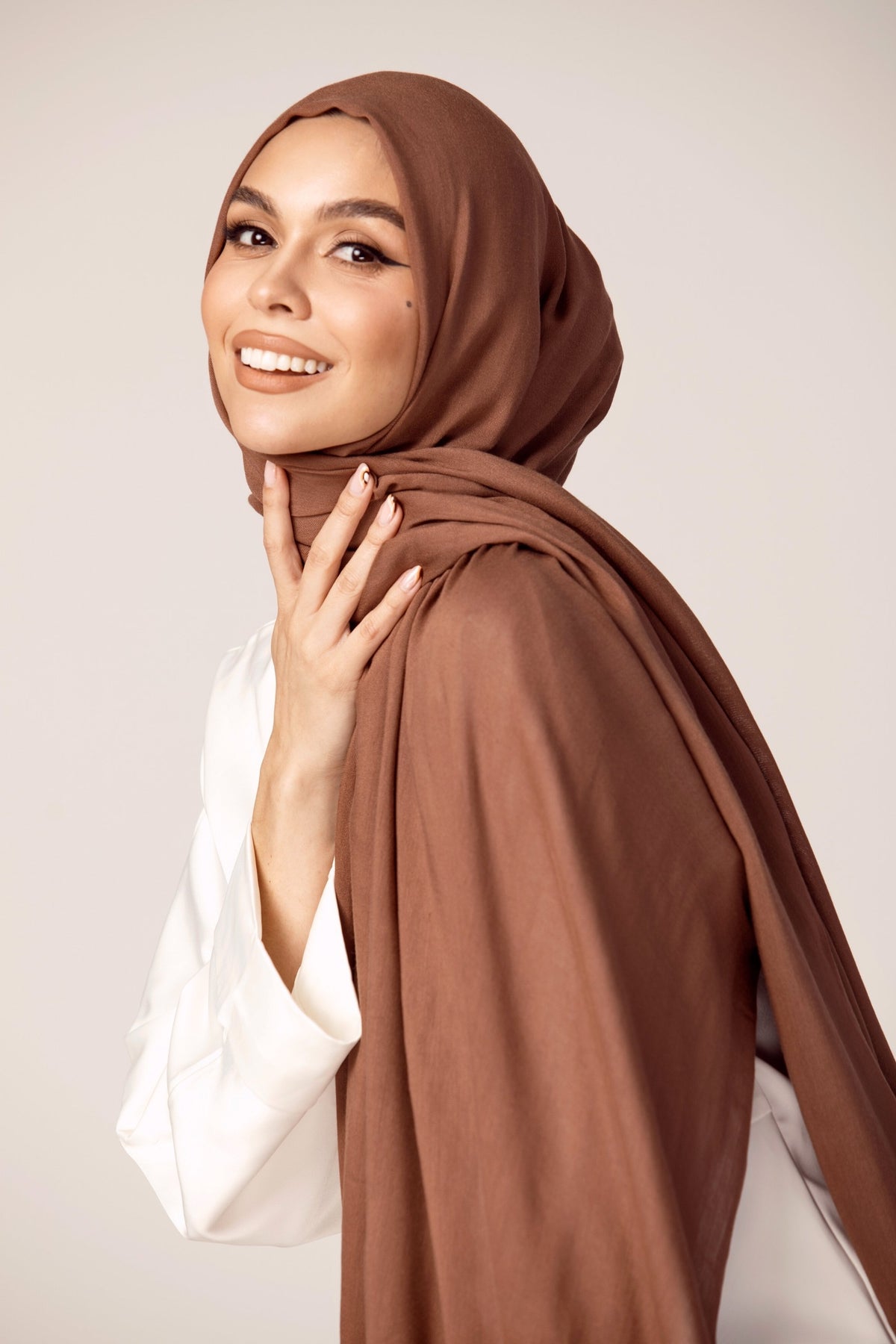 Premium Modal Hijab - Dark Mink epschoolboard 