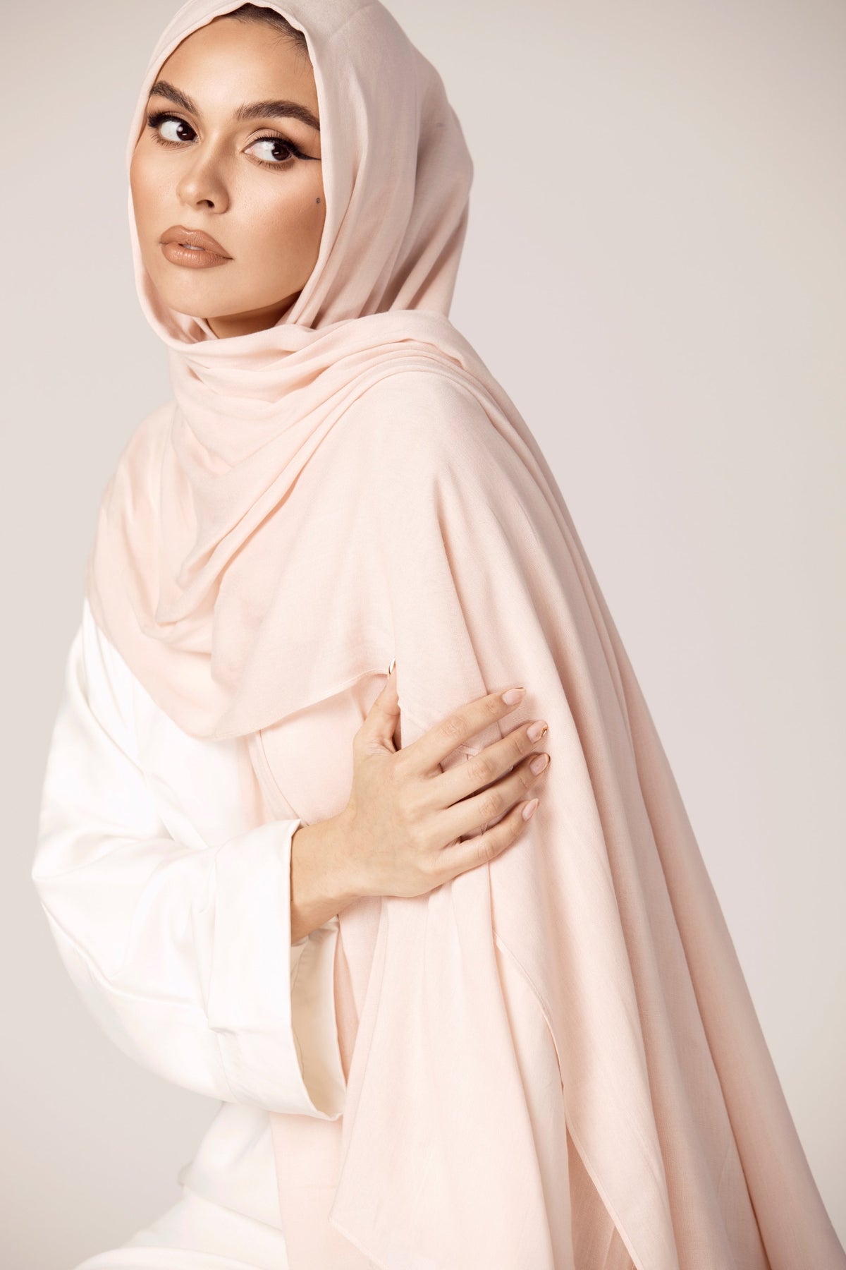 Premium Modal Hijab - Lilac Snow epschoolboard 