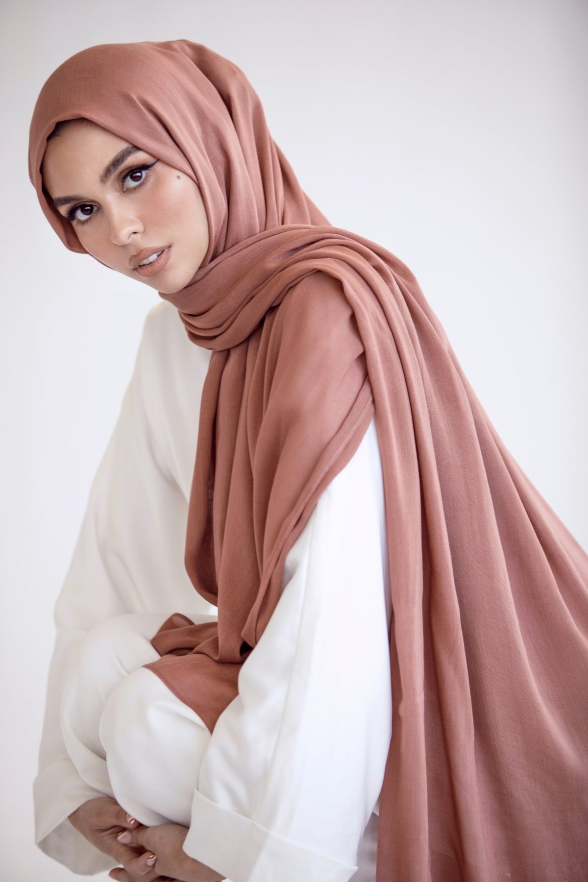 Premium Modal Hijab - Mocha epschoolboard 