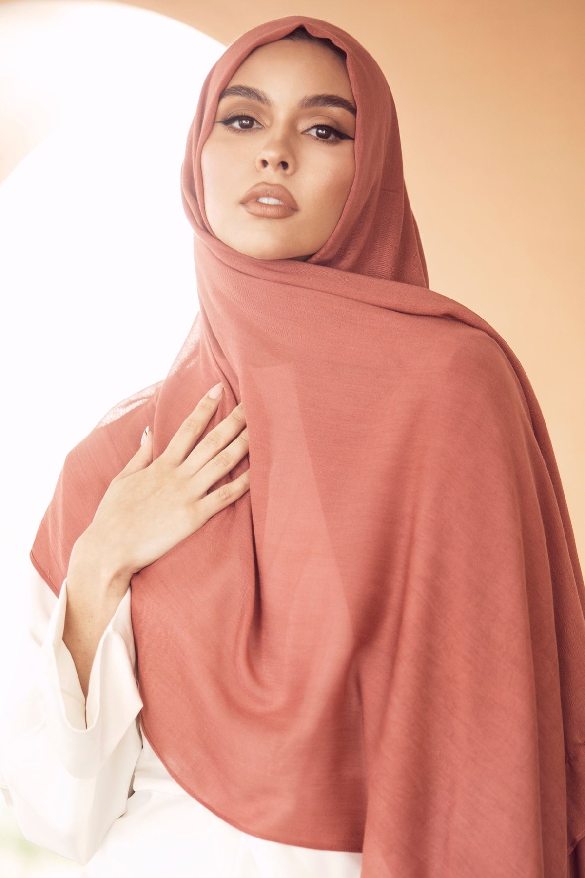 Premium Modal Hijab - Nude Rose epschoolboard 