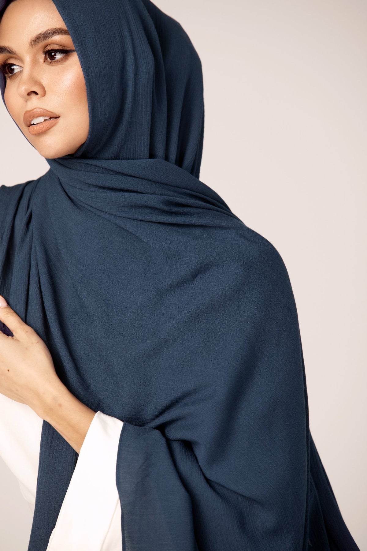 Premium Rayon Hijab - Navy epschoolboard 
