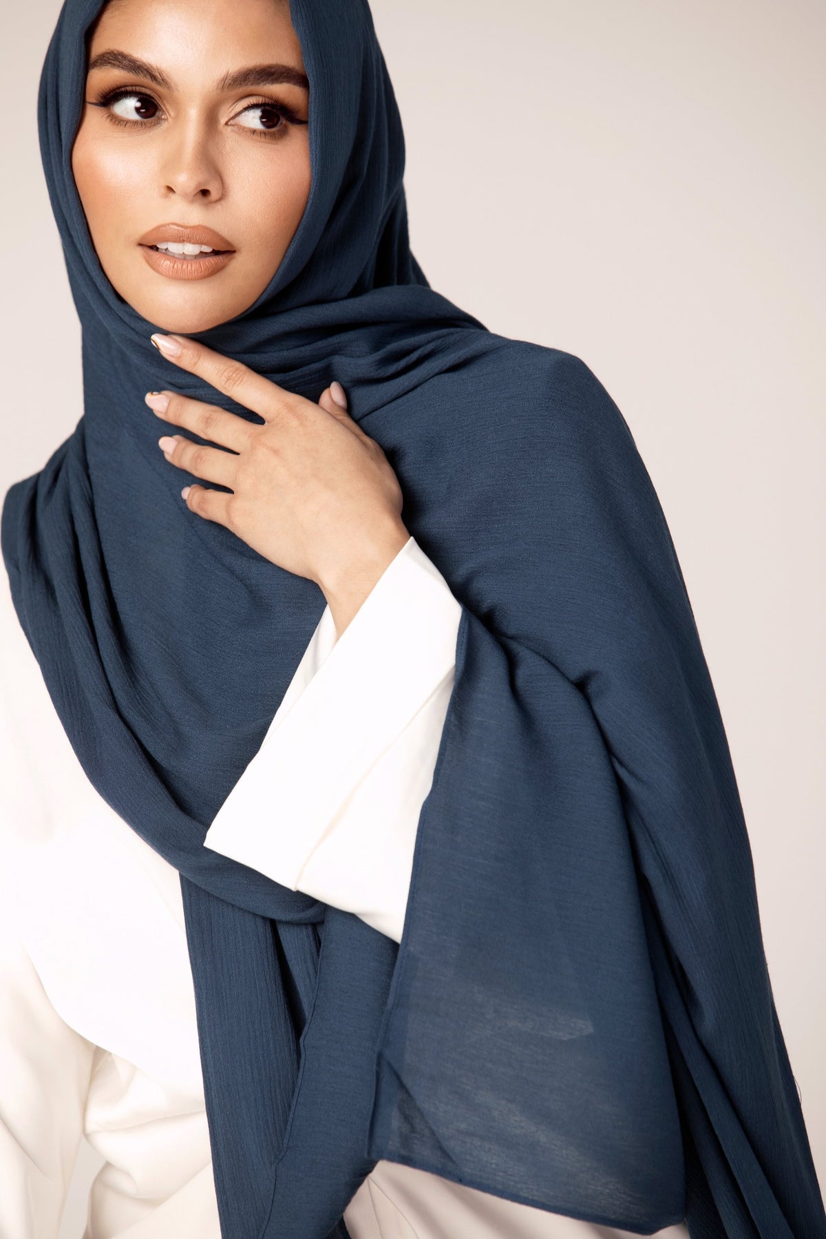 Premium Rayon Hijab - Navy epschoolboard 