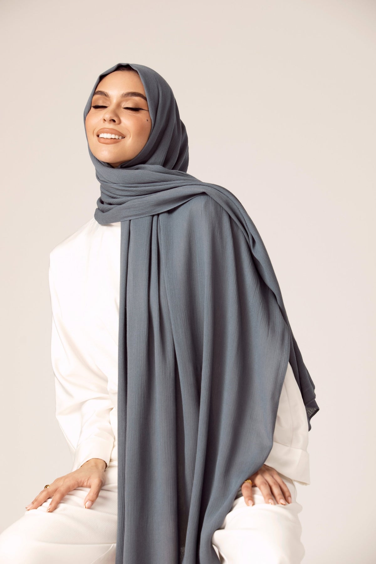 Premium Rayon Hijab - Slate epschoolboard 