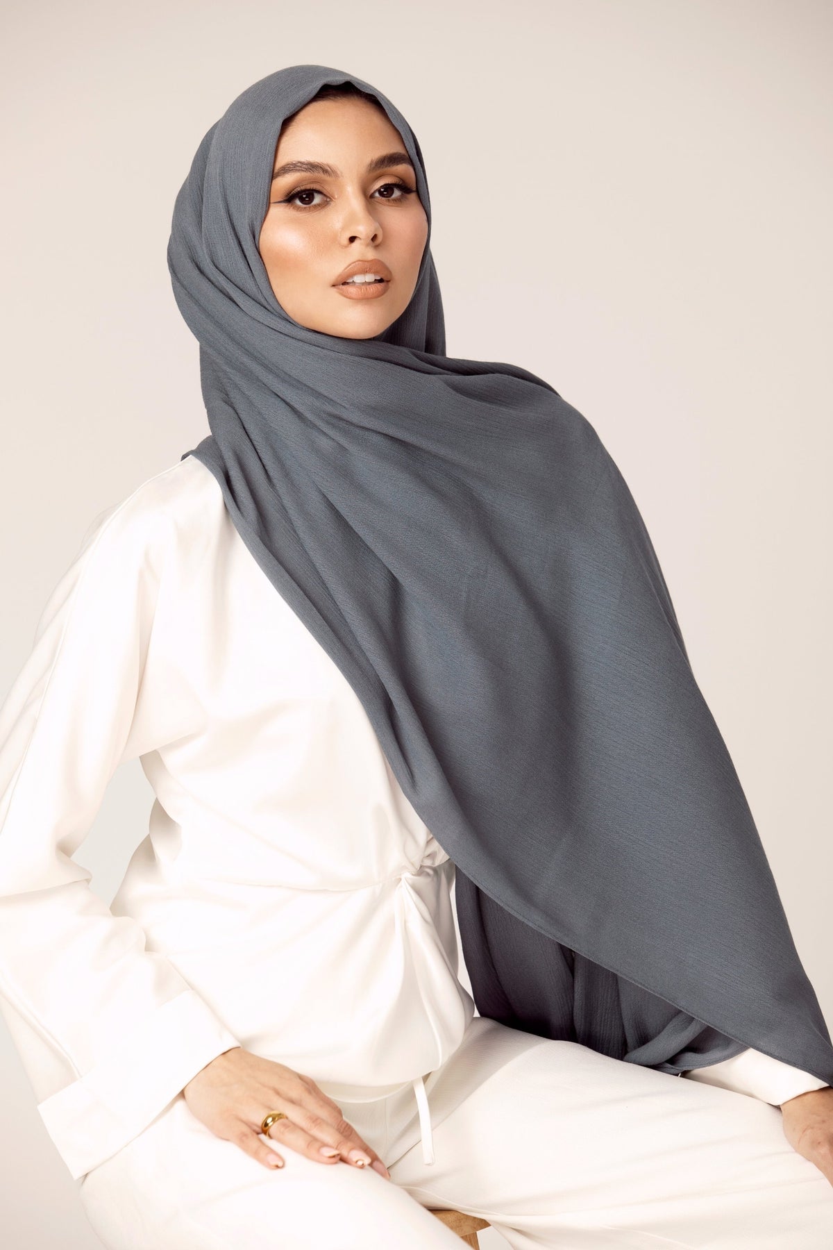 Premium Rayon Hijab - Slate epschoolboard 