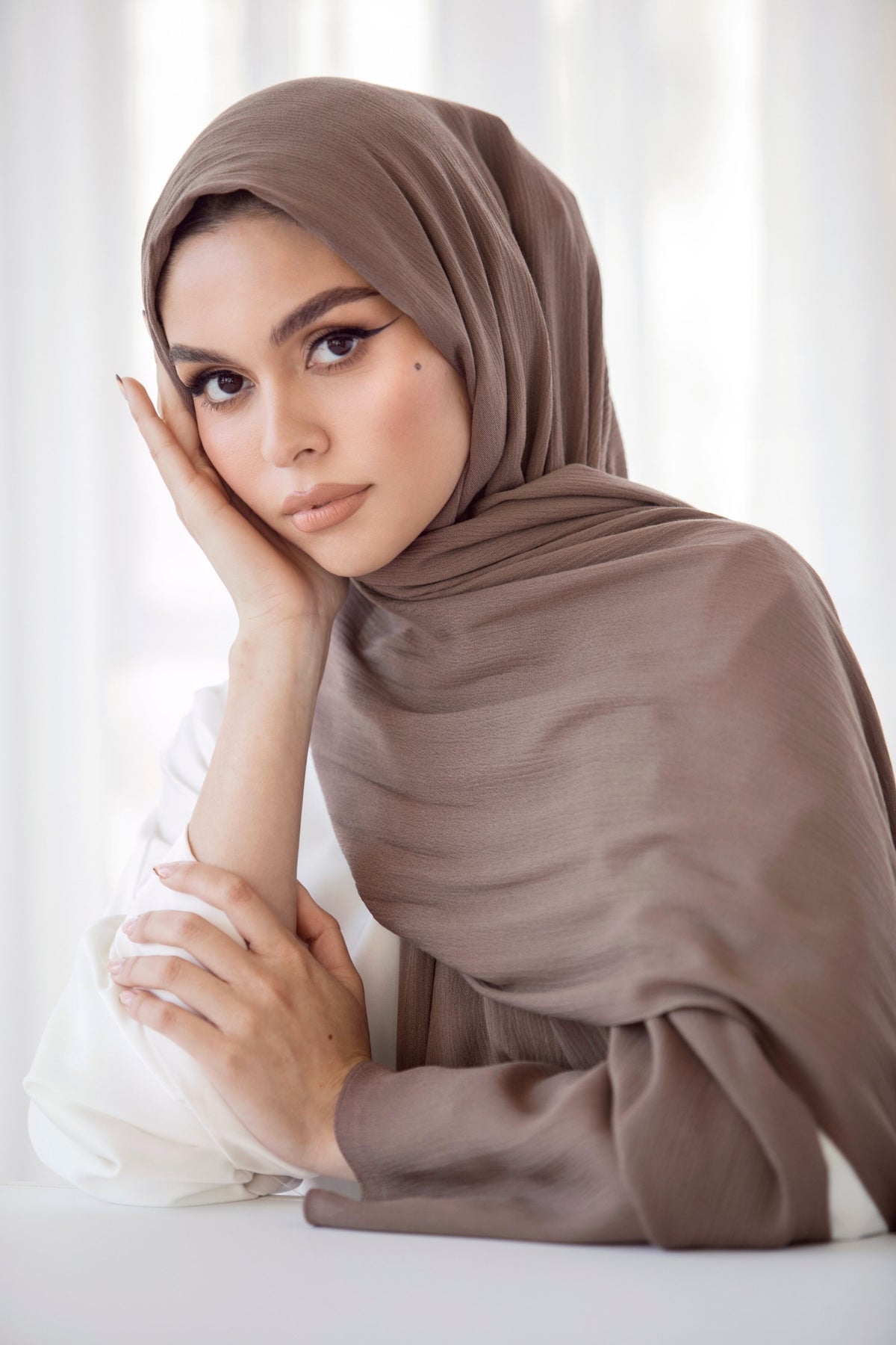 Premium Rayon Hijab - Walnut epschoolboard 