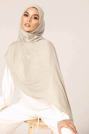 Premium Woven ECOVERO™ Hijab - Fossil epschoolboard 