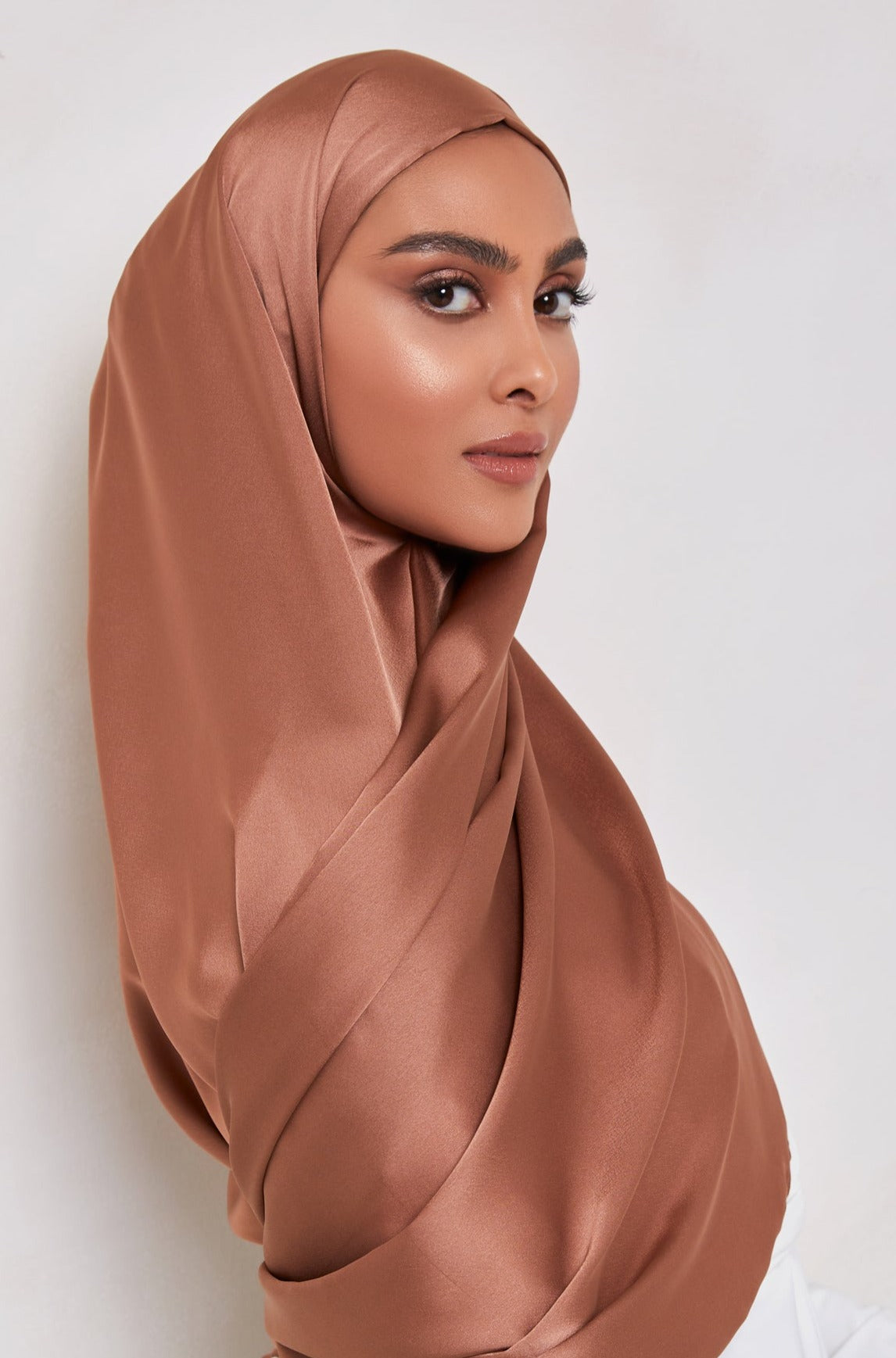 TEXTURE Satin Hijab - Earthy epschoolboard 