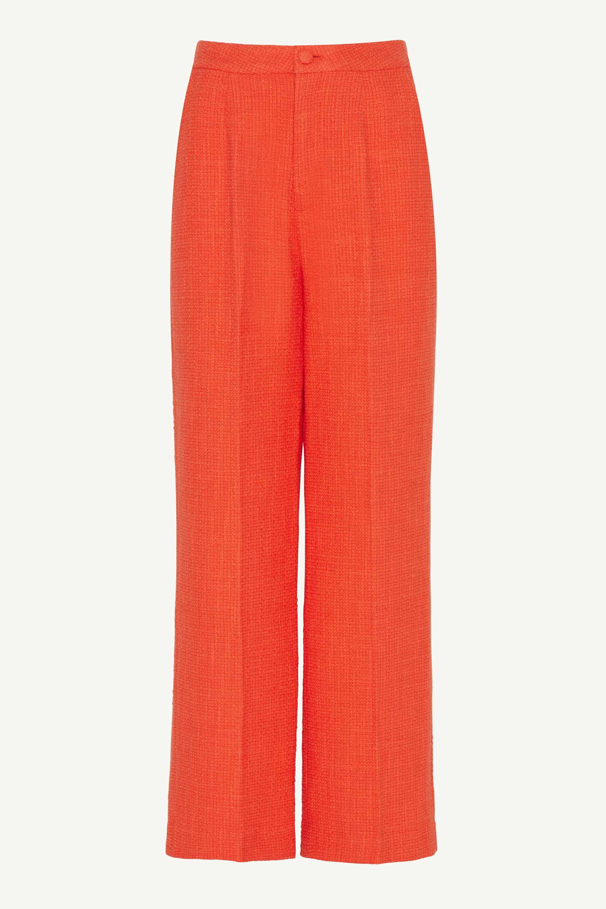 Theya Tweed Wide Leg Pants - Papaya Clothing Veiled