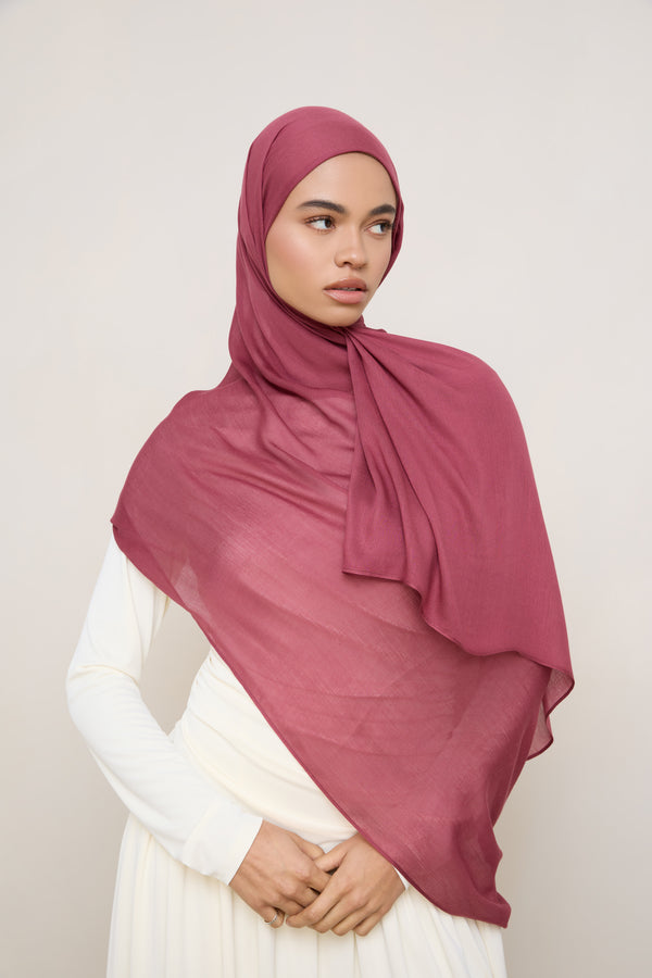 Modal Hijab - Pomegranate
