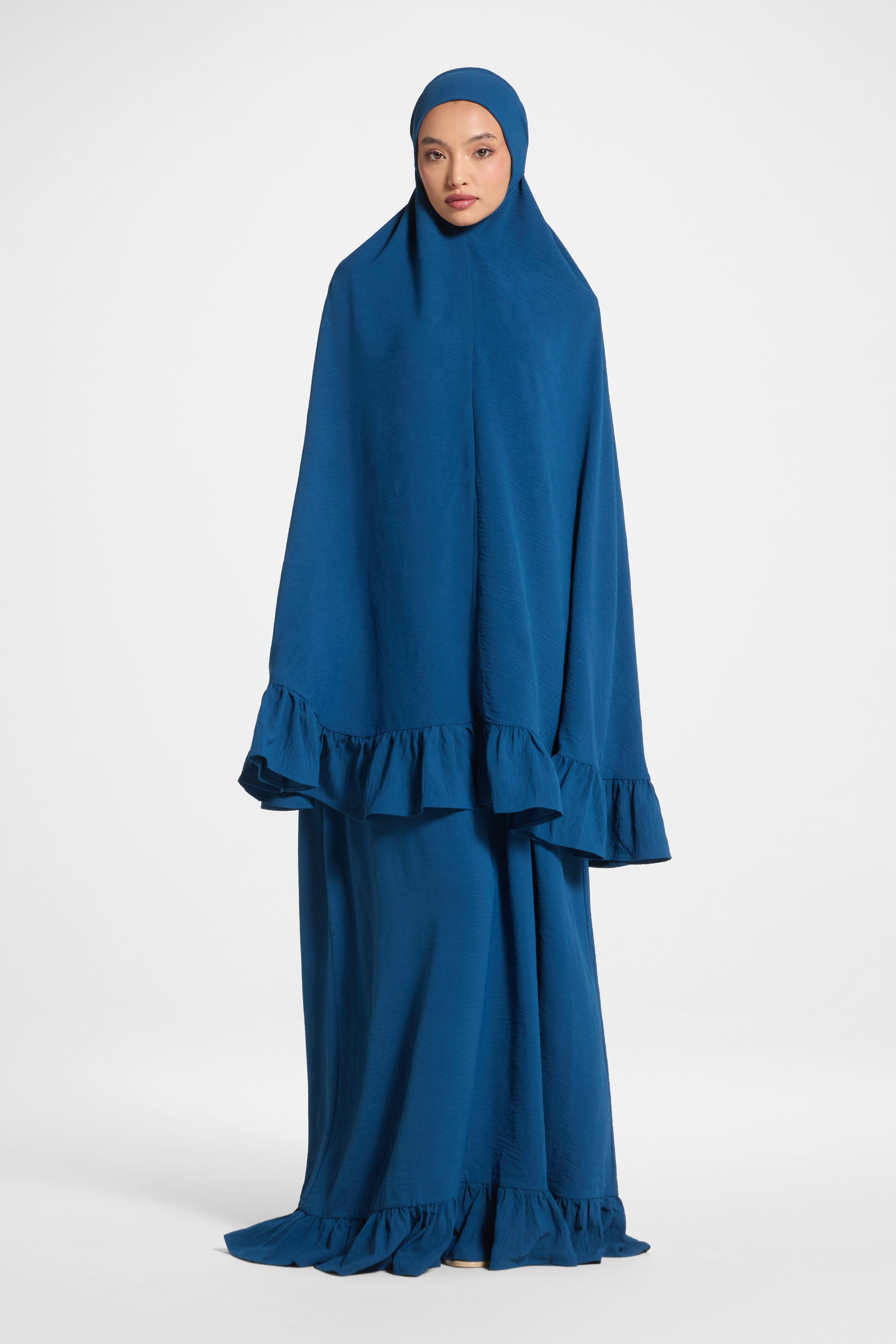 Ruffle Prayer Set - Deep Sea