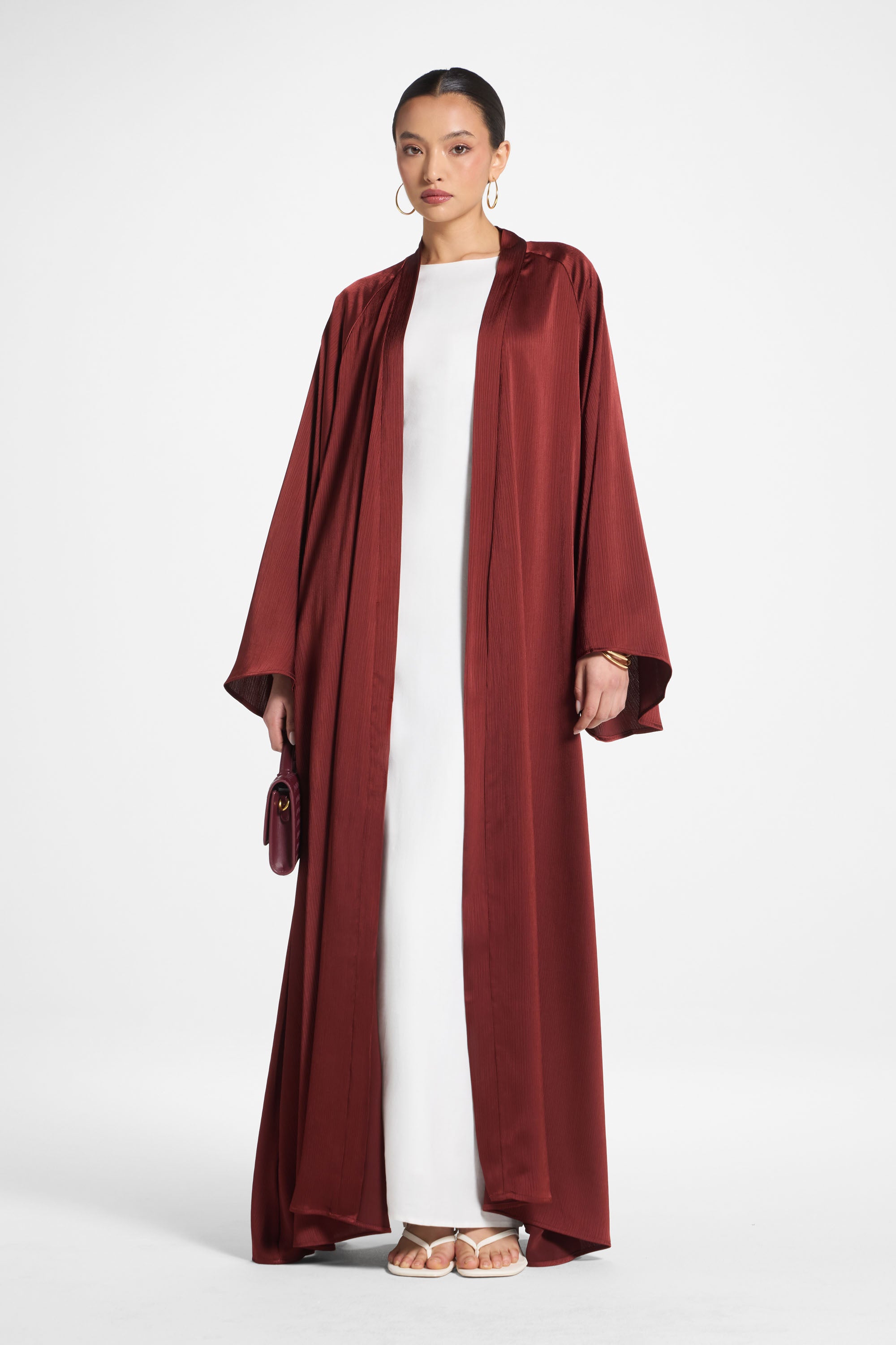 Sabeen Open Abaya - Karaz