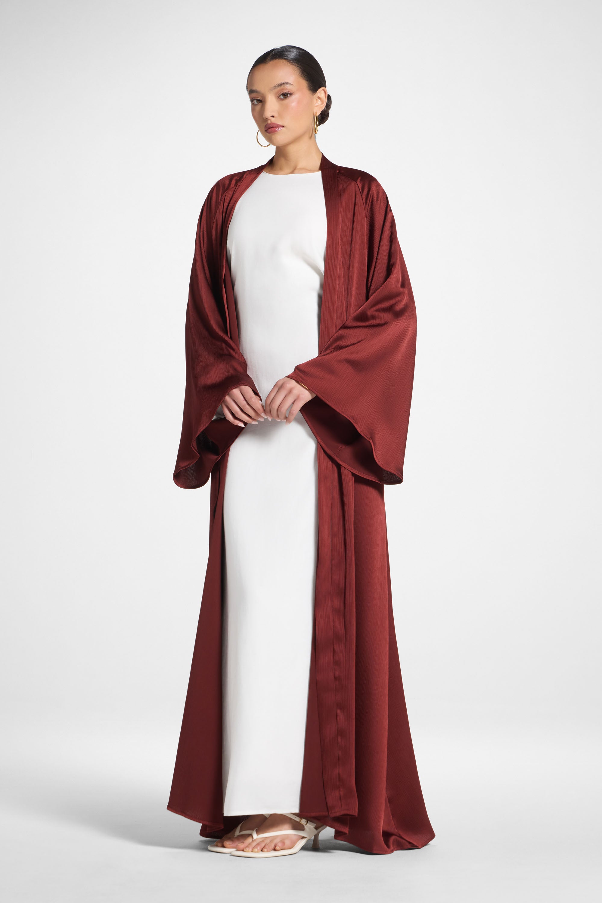 Sabeen Open Abaya - Karaz