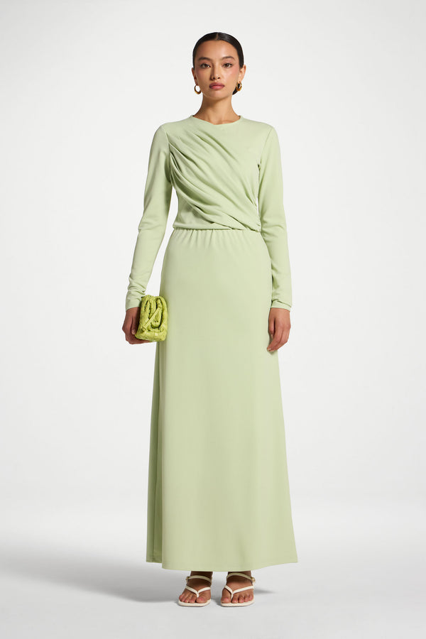 Signature Stretch Skirt - Spring Green